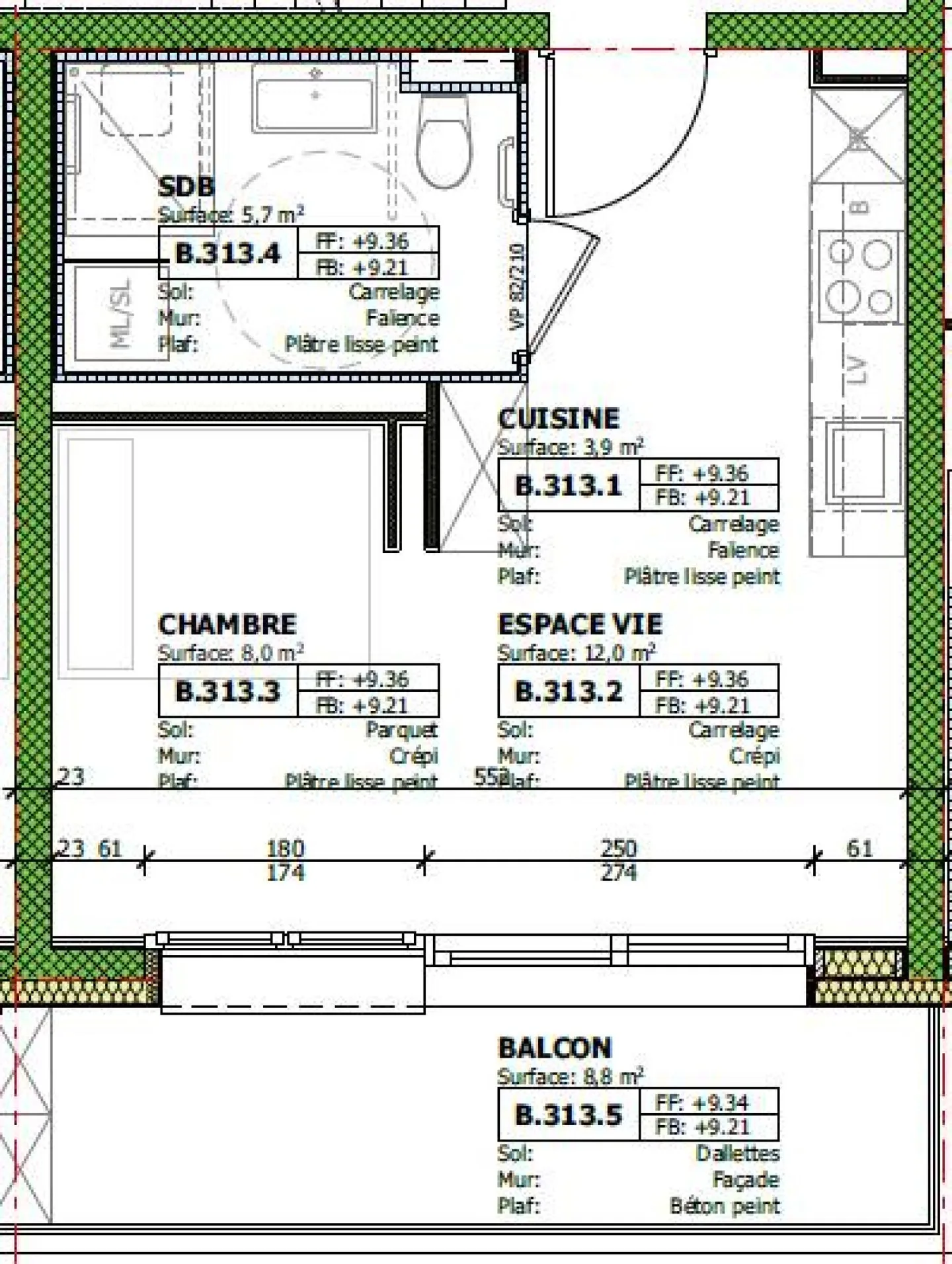 Prairie 1 - Senior - Appartement 1.5 pièces au 3ème étage - Photo 13 sur 14