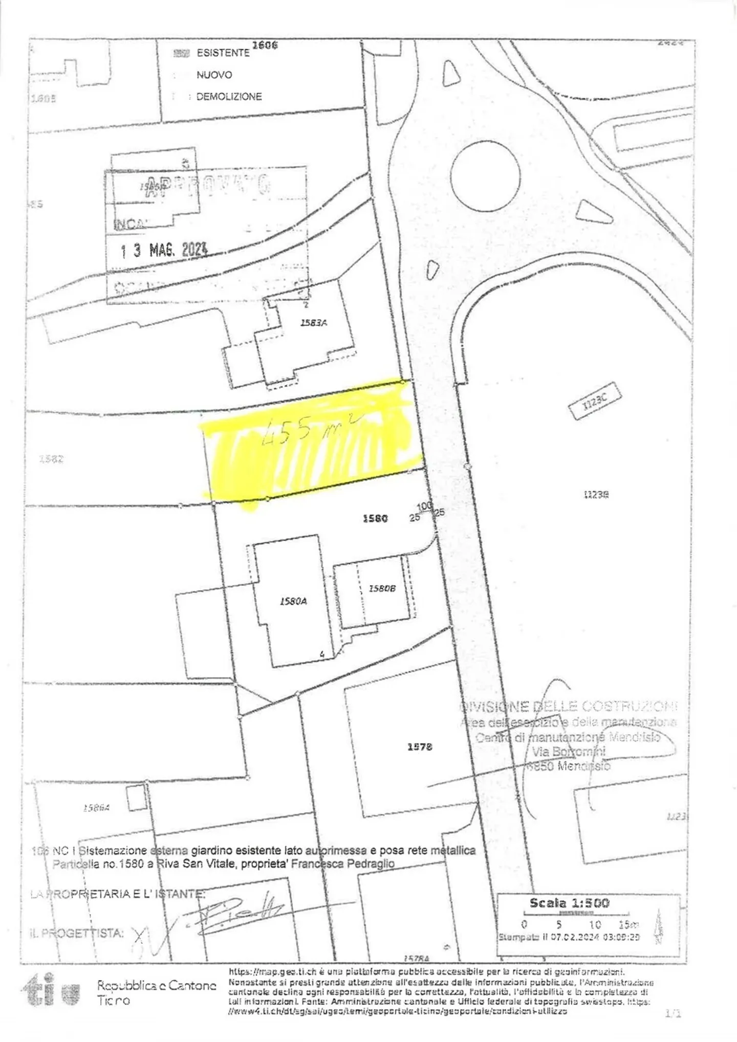 Building plot in a central location in Riva San Vitale - Photo 3 of 3