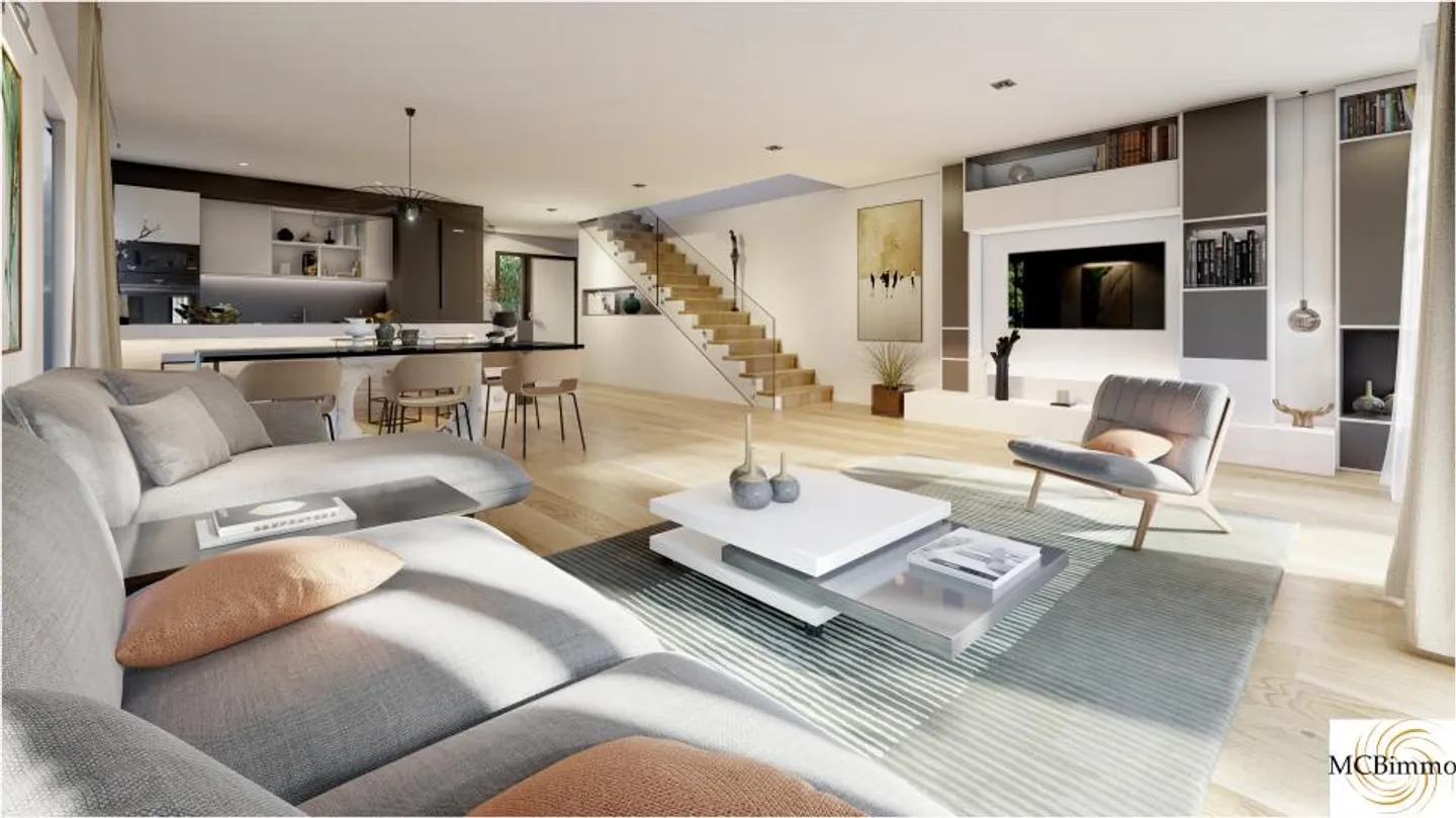 2/4 venduta villa di design elegante moderno con bella vista sul lago senza affacci - Foto 1 di 9