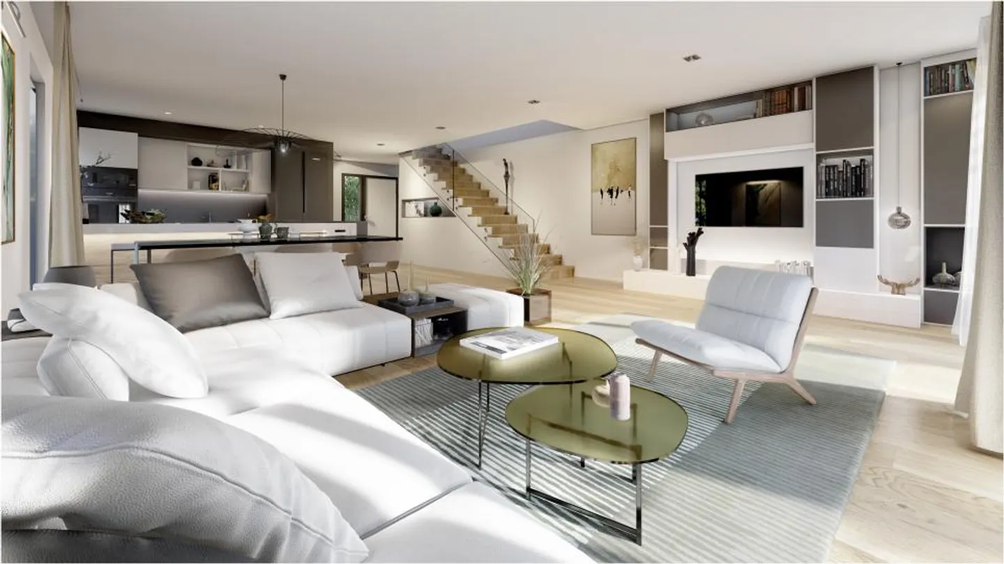2/4 venduta villa di design elegante moderno con bella vista sul lago senza affacci - Foto 2 di 9