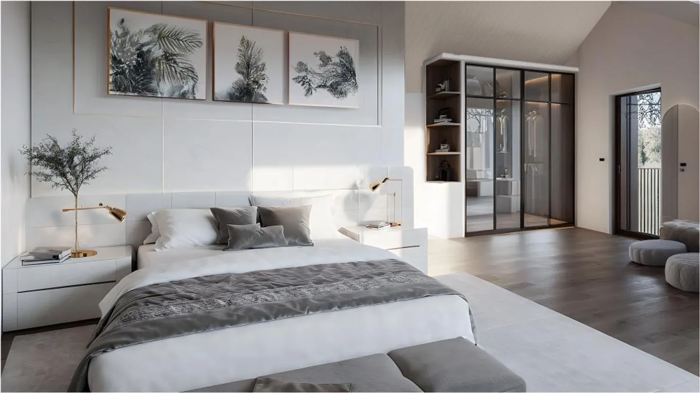 2/4 venduta villa di design elegante moderno con bella vista sul lago senza affacci - Foto 6 di 9