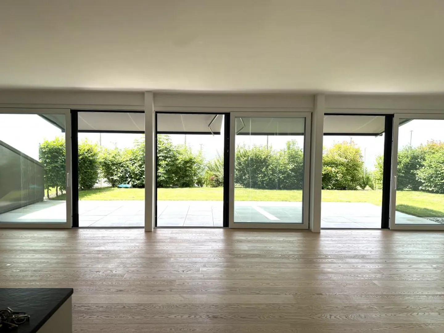 Grande appartamento di lusso, discreto, come nuovo, con vista sul Moléson, prato e terrazza. - Foto 2 di 11