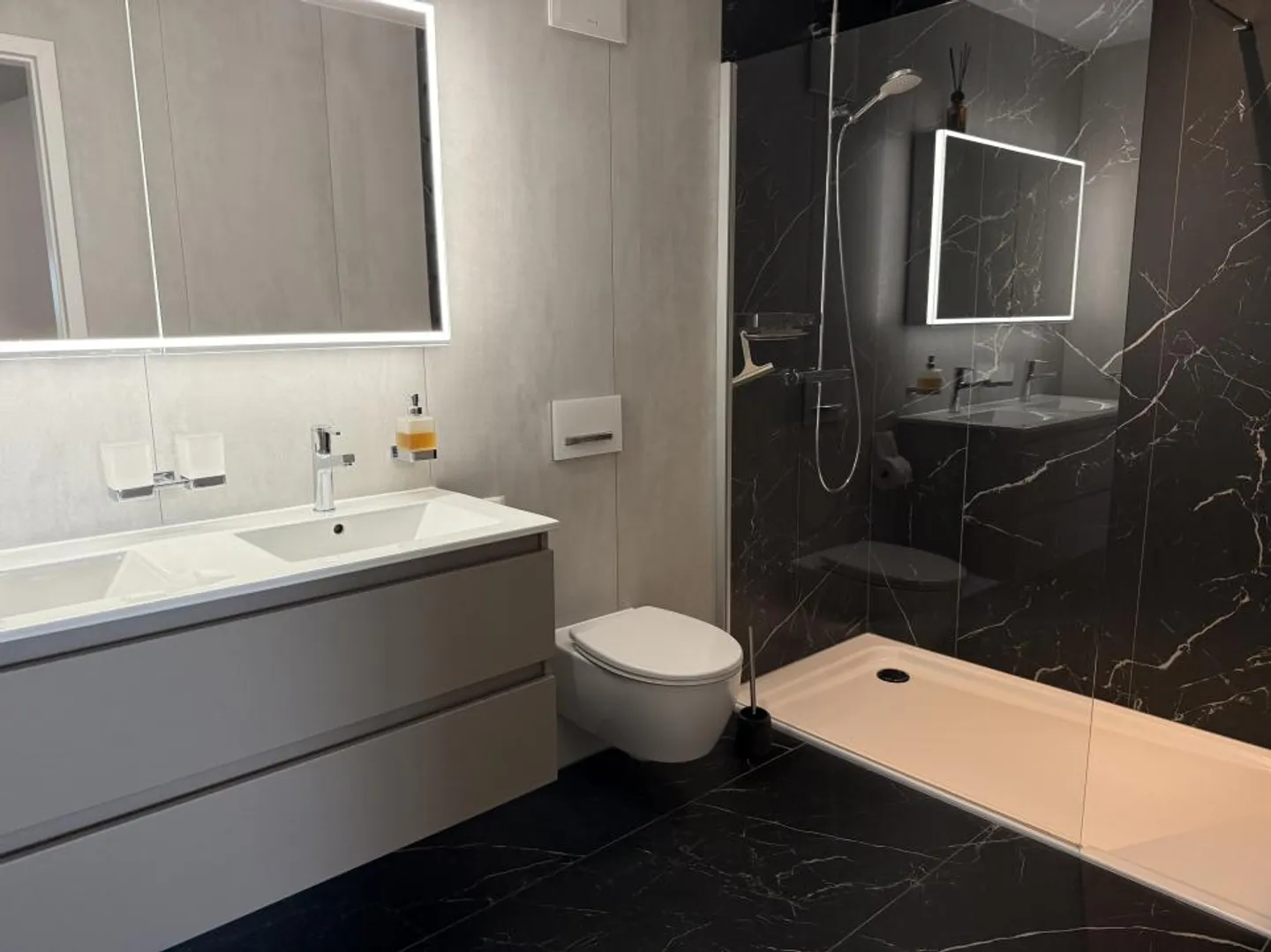 Grande appartamento di lusso, discreto, come nuovo, con vista sul Moléson, prato e terrazza. - Foto 9 di 11