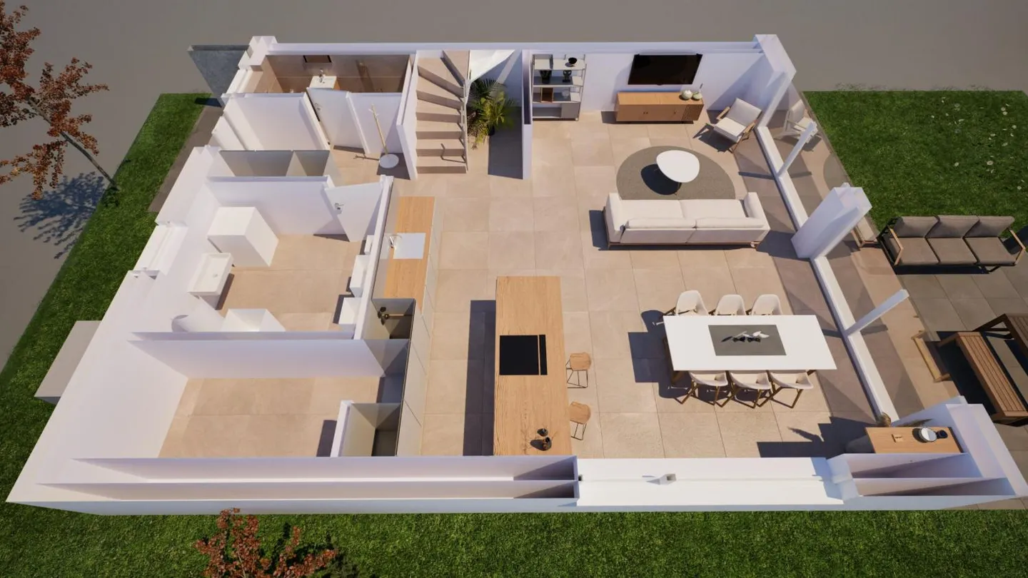 Moderne Familienhaus mit Garten - Foto 10 von 13