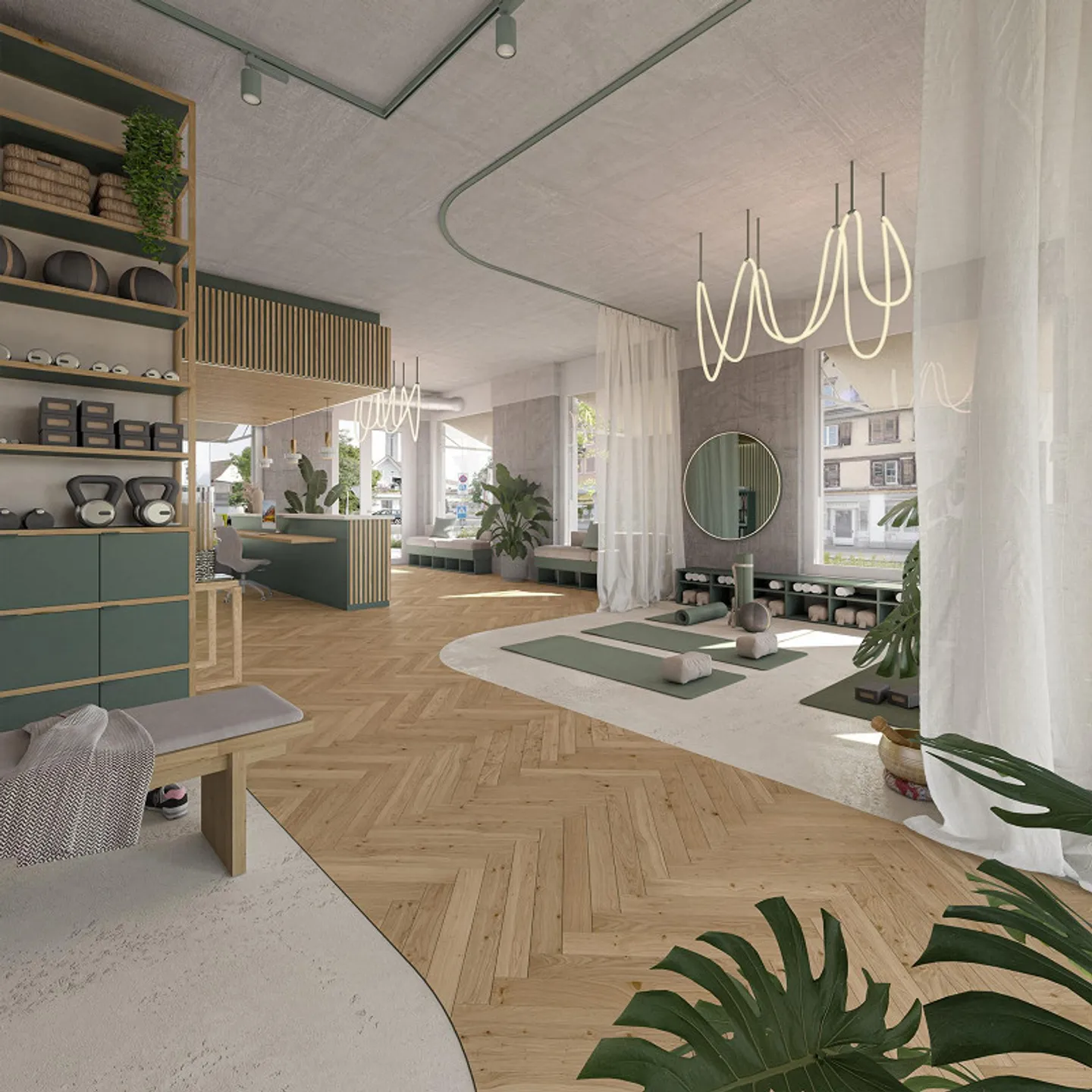 Moderne Gewerbefläche im neuen Flawa-Areal – Neubau ab 2027 - Foto 1 di 4