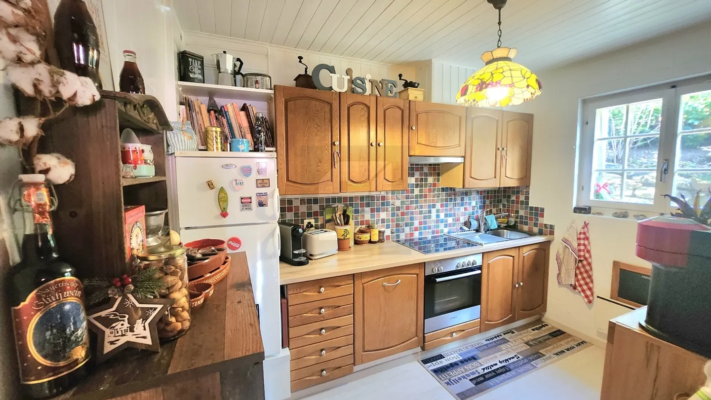 Zentrales Wallis, wunderschönes Chalet mit paradiesischem Blick, erstklassige Lage, Ruhe - Foto 12 von 13