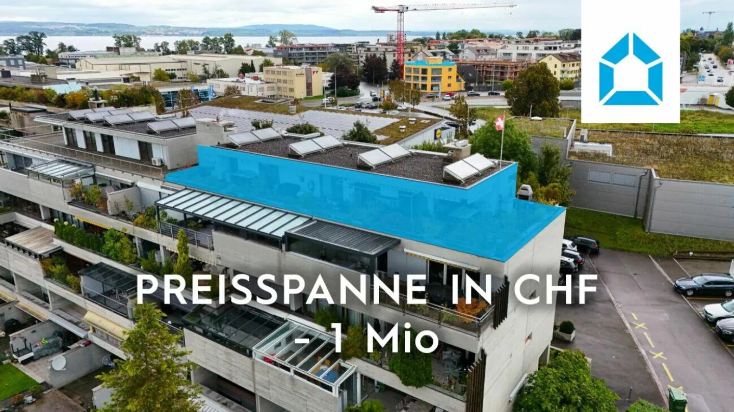 Renovated 3.5-room penthouse with XXL terrace in Kreuzlingen - Photo 16 of 17