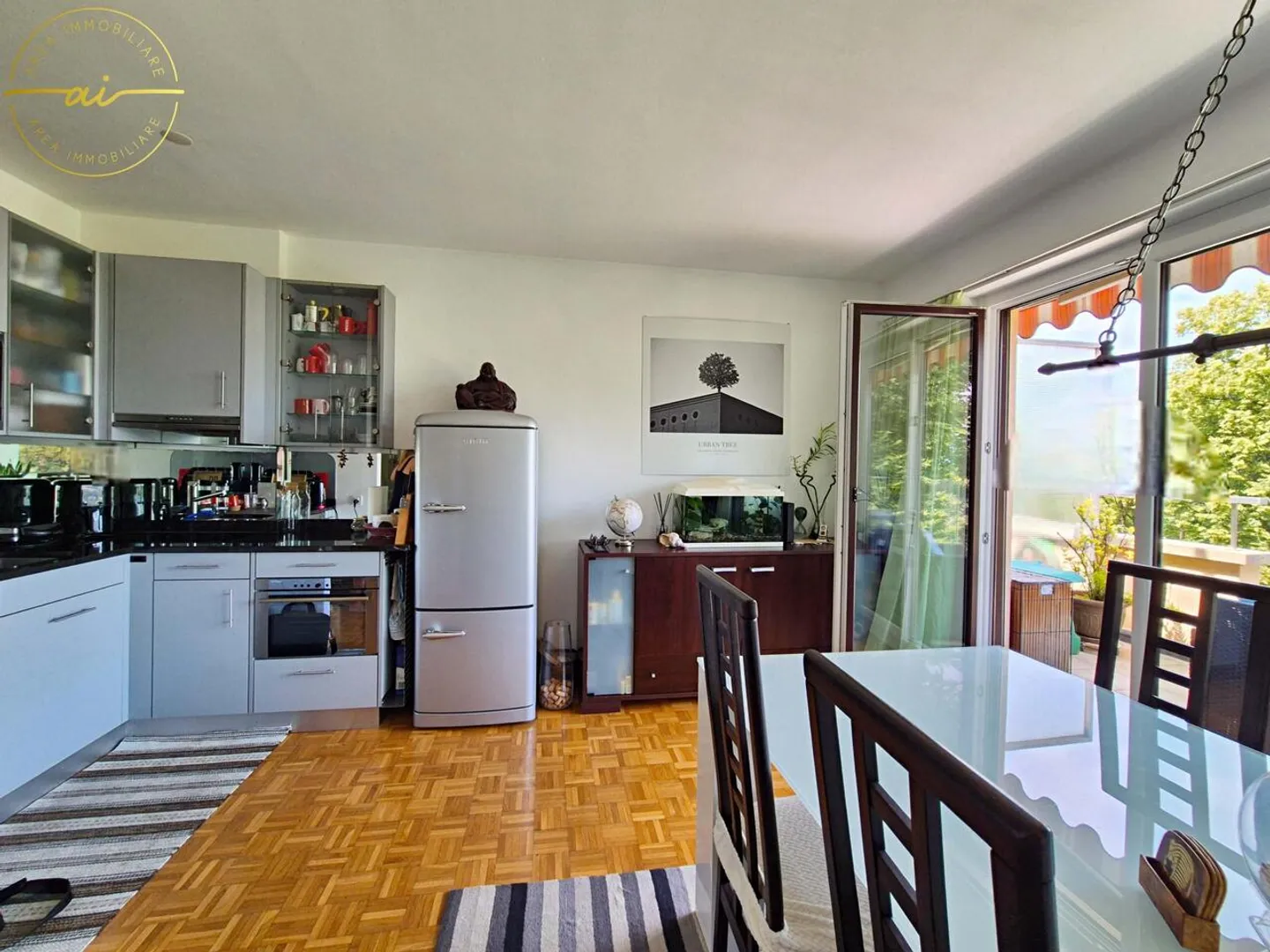 APPARTEMENT 2.5 PIÈCES AVEC VUE SUR LE LAC À PAZZALLO - Photo 8 sur 13