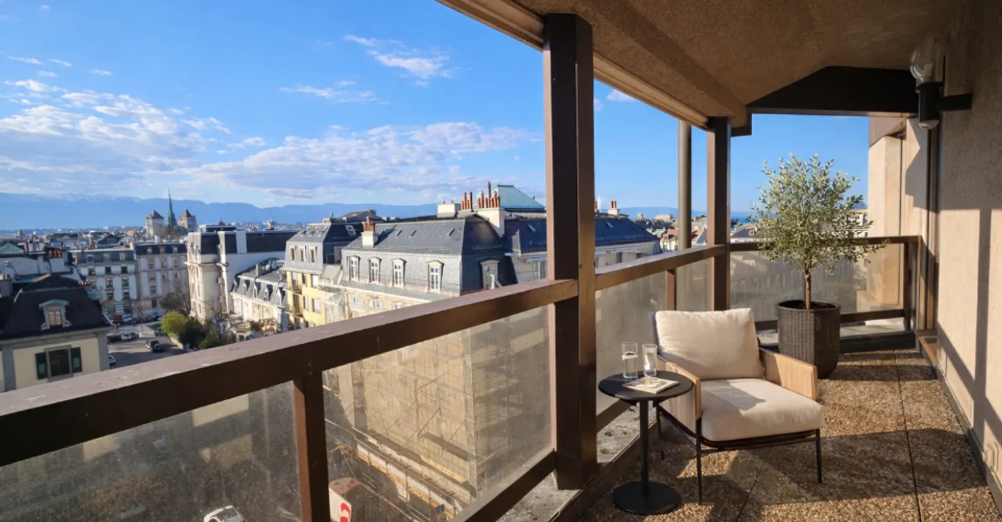 Exceptional apartment in Champel with panoramic view of Geneva - Photo 9 of 9