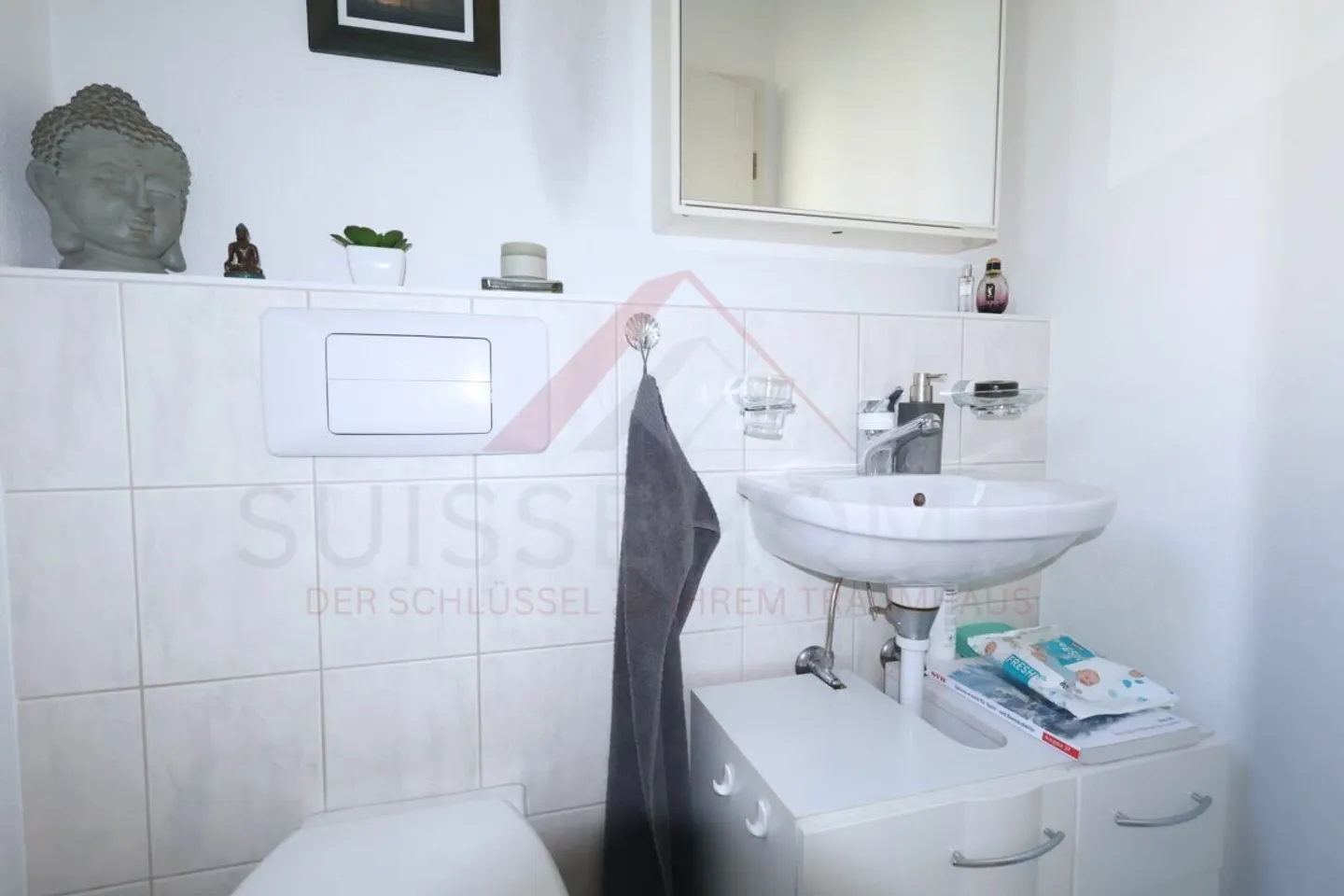 Maison individuelle en rangée de 4,5 pièces bien entretenue avec balcon, vue sur la montagne et garage souterrain à 3613 Steffisburg - Photo 16 sur 21