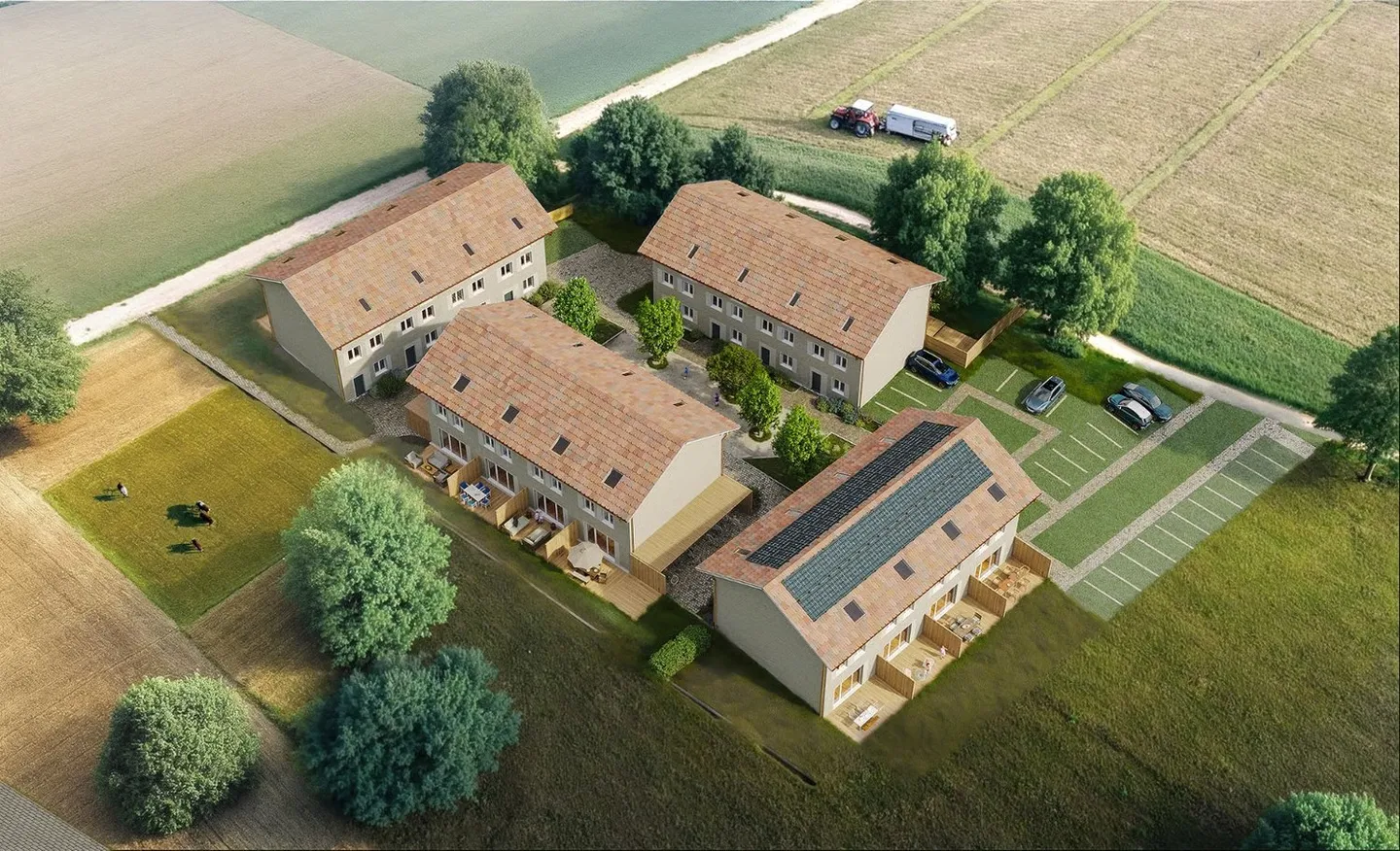 Casa 20a - La tua casa a schiera da sogno tra città e natura - Progetto "Nusshain" Kleinguschelmuth - Foto 1 di 7