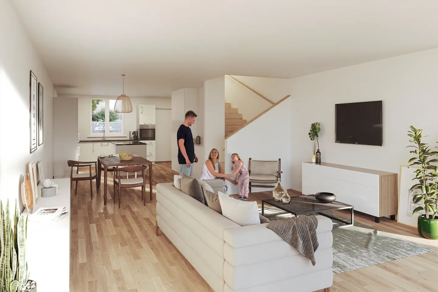 Casa 20a - La tua casa a schiera da sogno tra città e natura - Progetto "Nusshain" Kleinguschelmuth - Foto 3 di 7