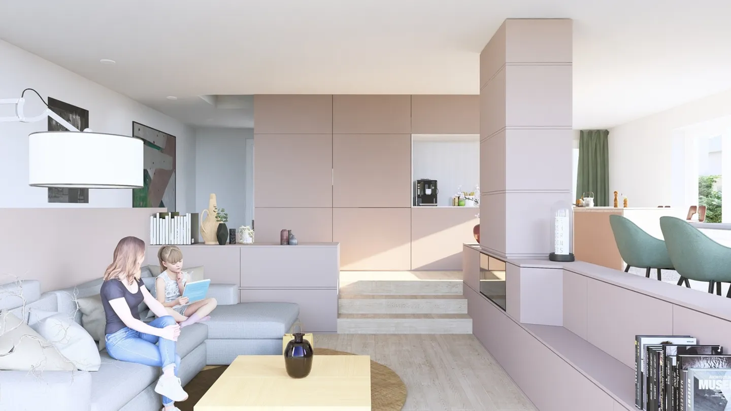 Nouveau projet de construction Allmendgasse avec quatre maisons jumelées de 7,5 pièces (Maison D) - Photo 3 sur 7