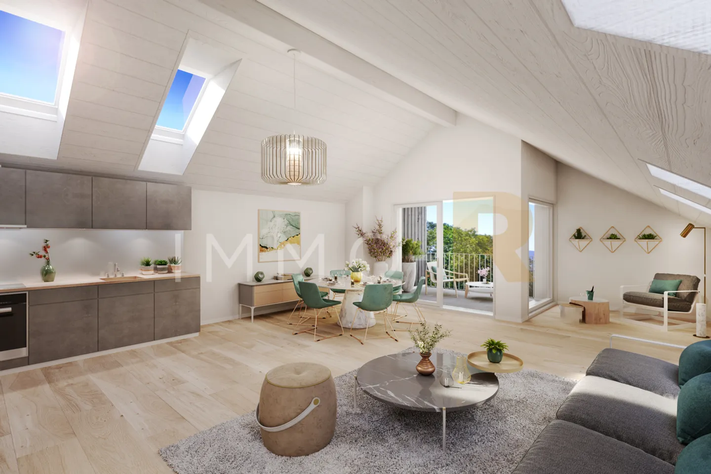 Nouvel appartement en penthouse de 5,5 pièces - Photo 4 sur 9