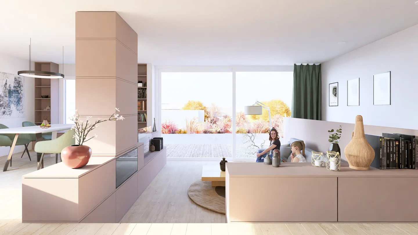 Nouveau projet de construction Allmendgasse avec quatre maisons jumelées de 7,5 pièces (Maison D) - Photo 2 sur 7