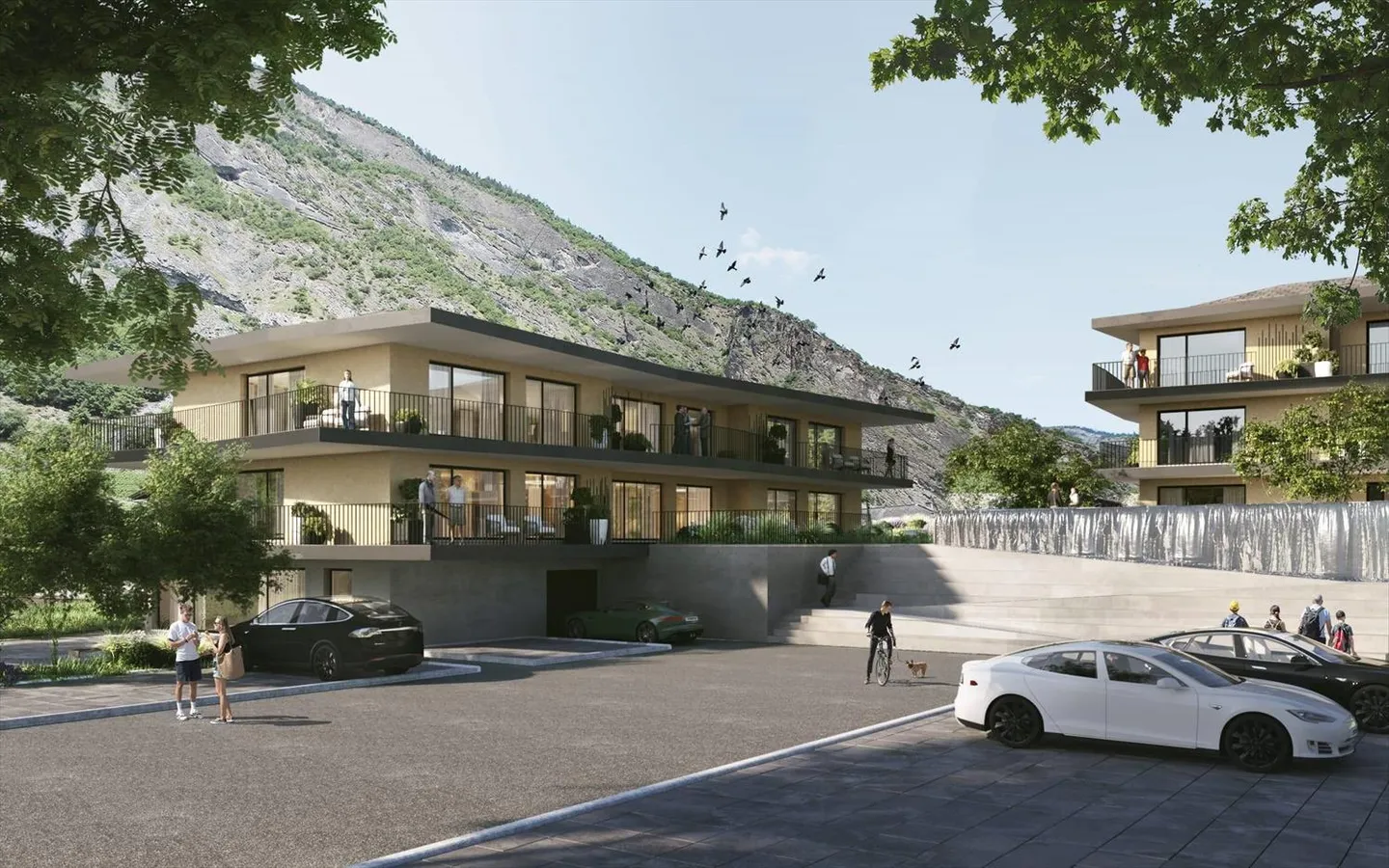 Appartement contemporain de 3.5 pièces - Réservé - Photo 3 sur 6