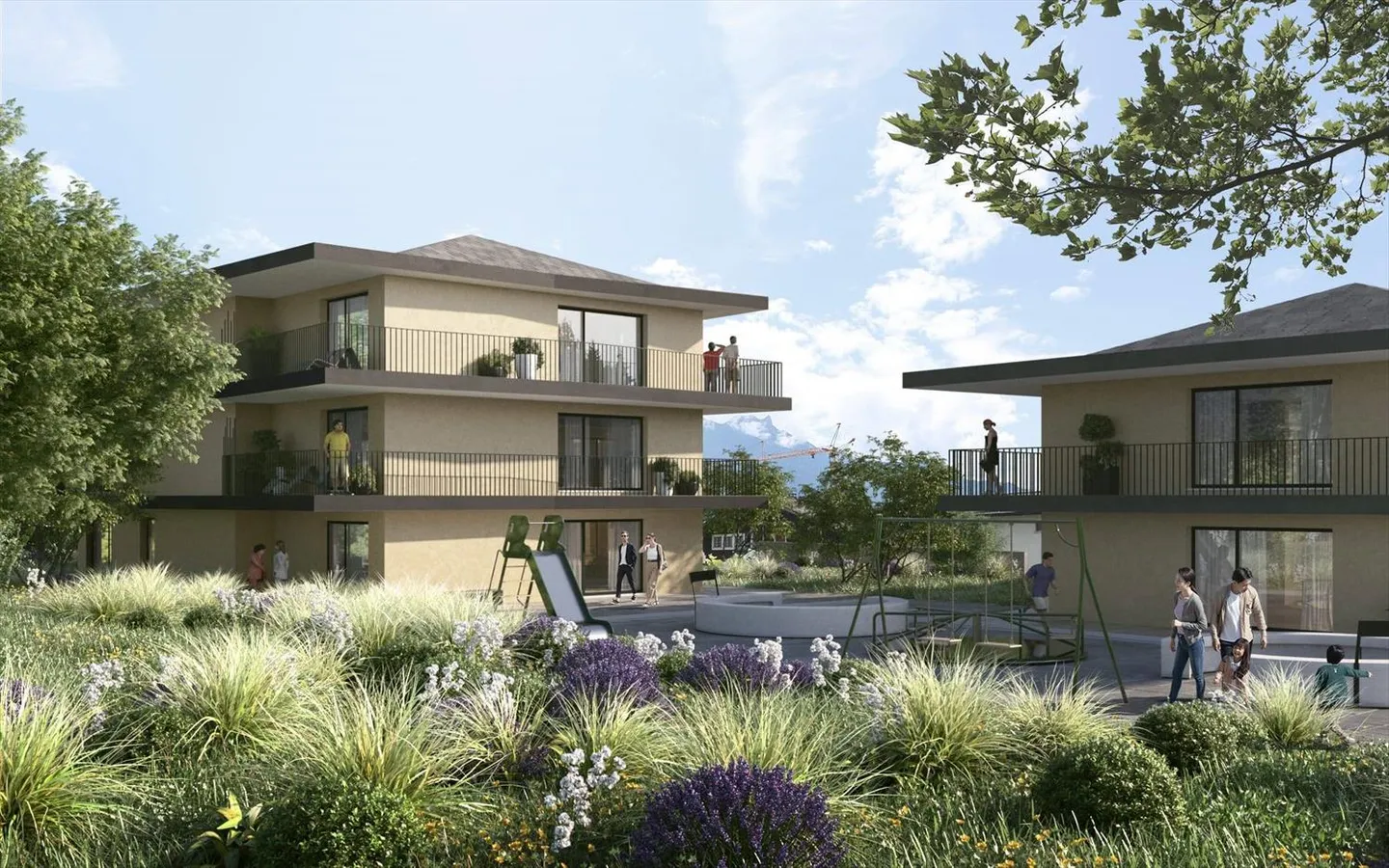 Appartement contemporain de 3.5 pièces - Réservé - Photo 4 sur 6