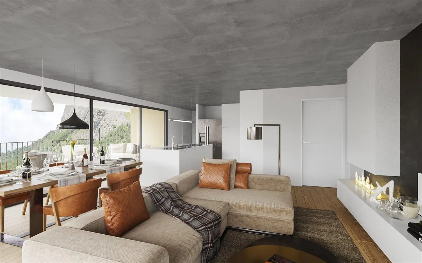 Appartement contemporain de 3.5 pièces - Réservé - Photo 6 sur 6