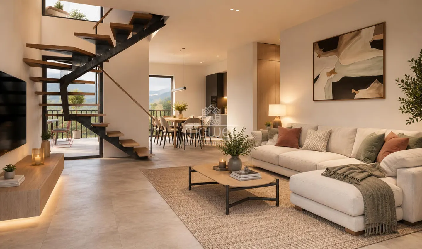Villa contemporaine à Aproz - Photo 3 sur 13