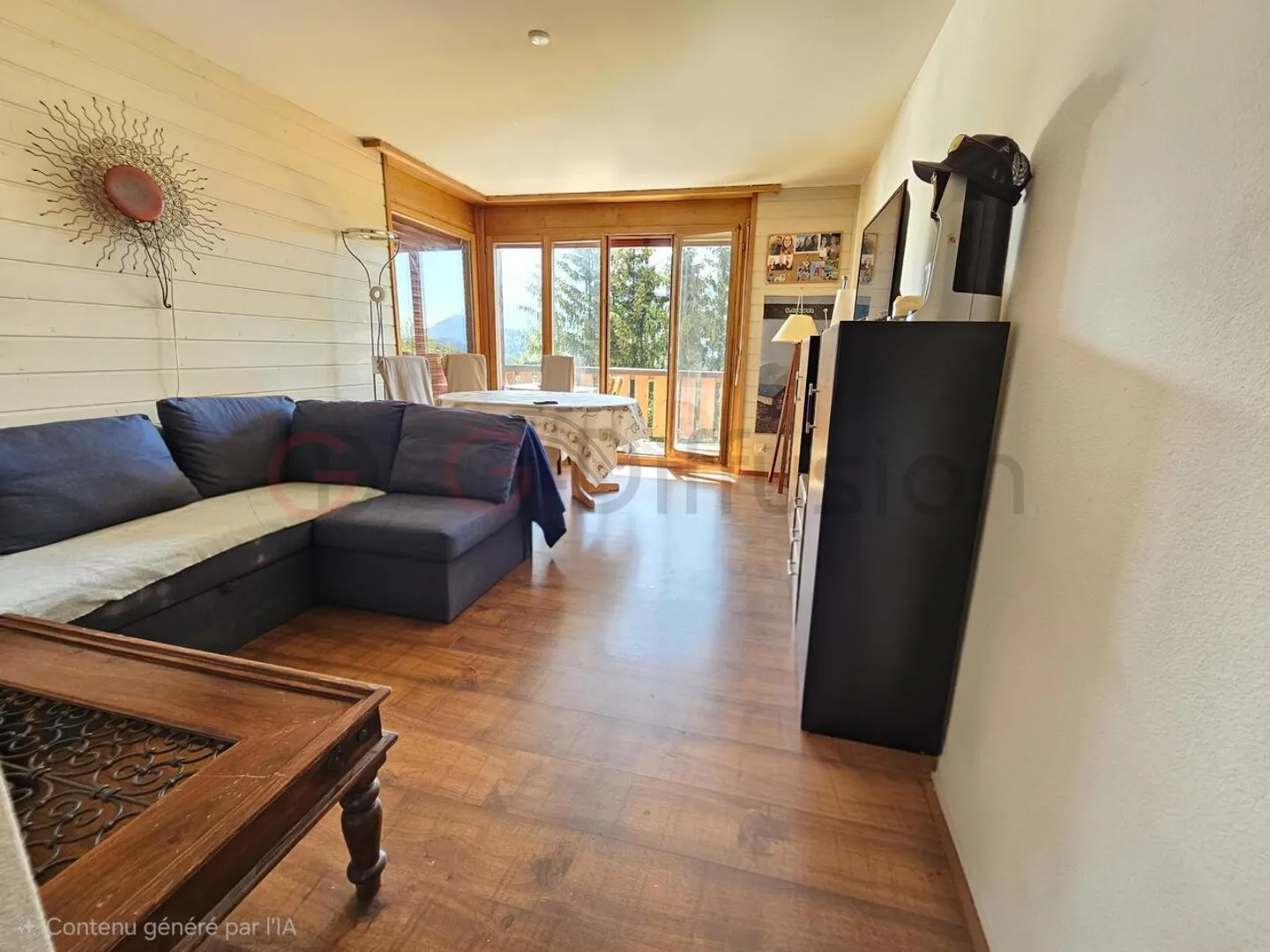 Magnificent 2.5-room apartment with balcony - Photo 4 of 12