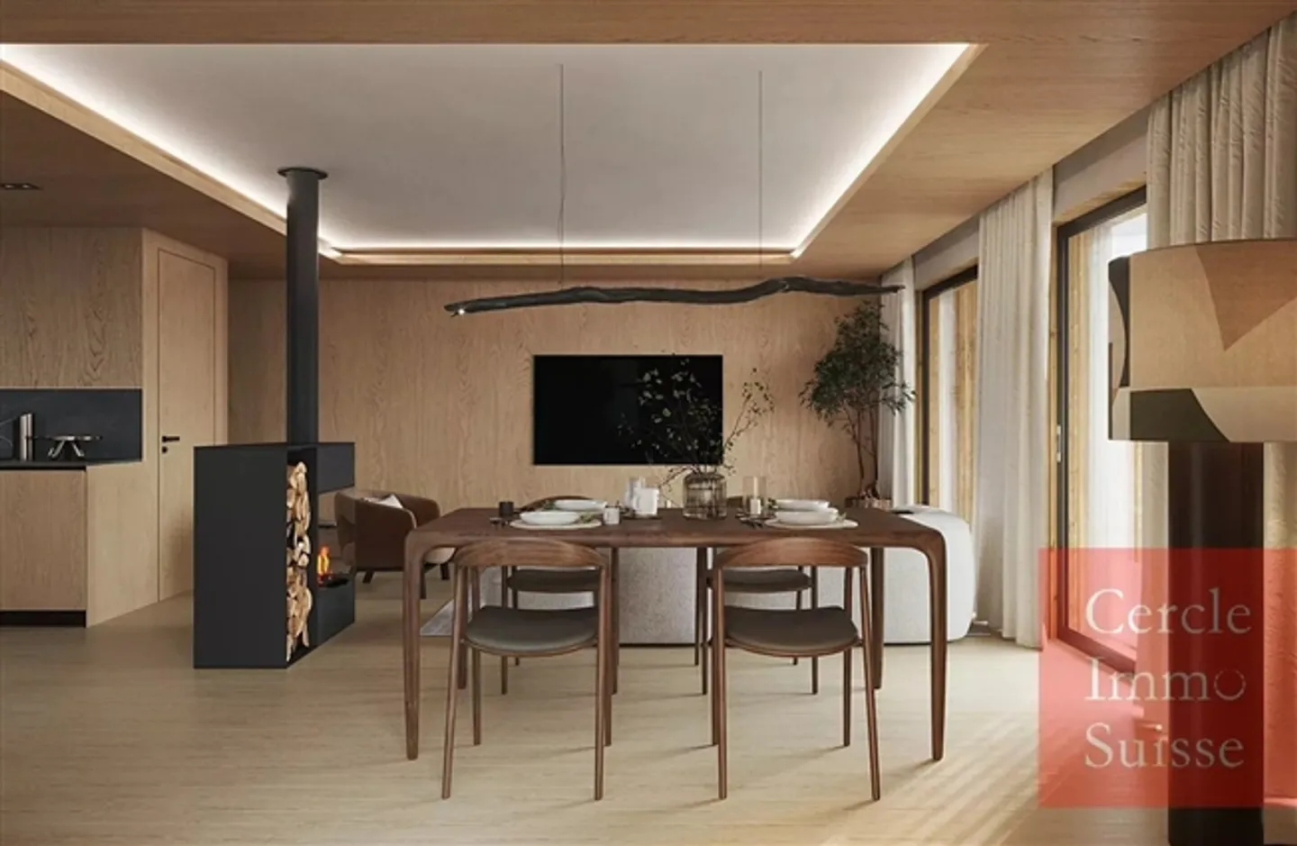 Euseigne New Semi-Detached House with 4.5 Rooms Lot 1 - Photo 3 of 10