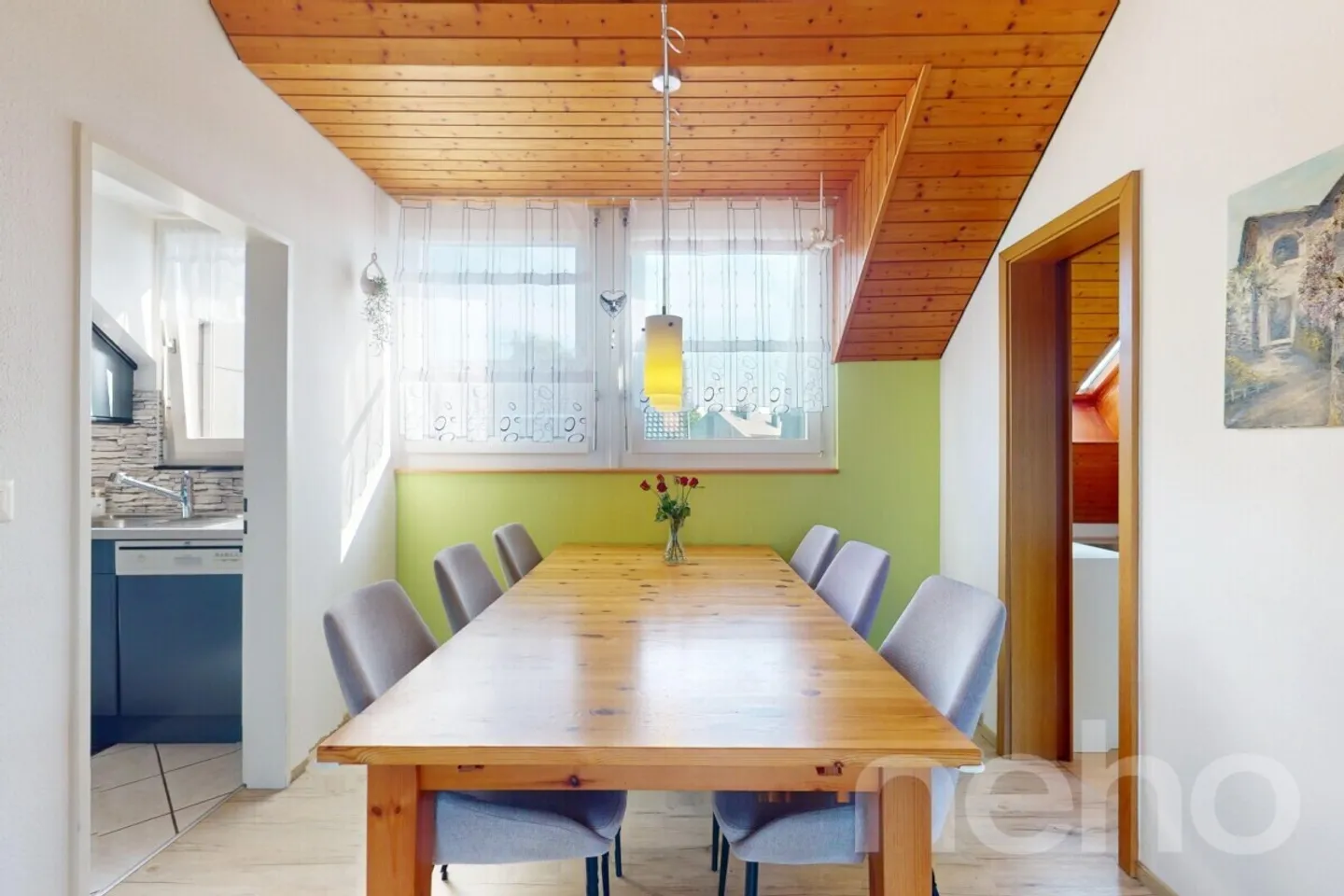 Quiet 4.5-room penthouse with balcony in Kaiseraugst - Photo 10 of 13