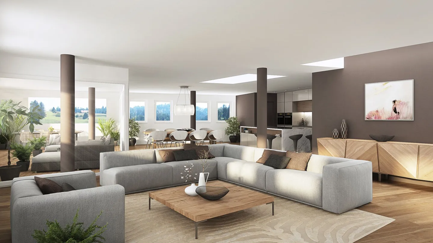 Habiter avec vue : l'oasis en attique - Photo 3 sur 8