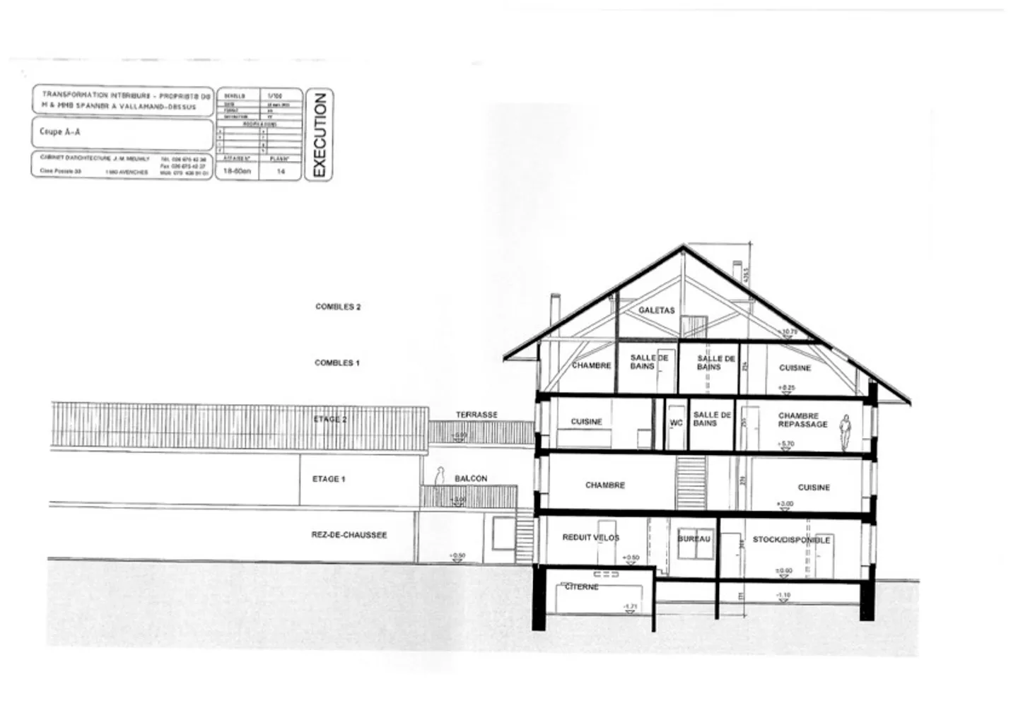 Geräumiges Familienhaus in Vallamand - Foto 22 von 24