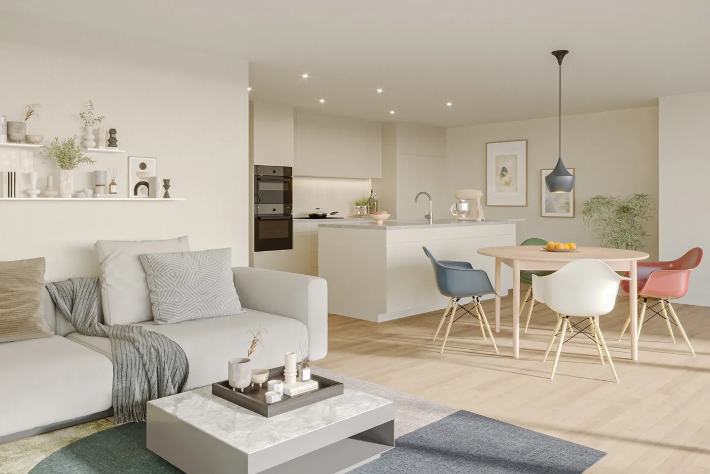 Moderne 5.5-Zimmer Neubauwohnung in Sattel - Foto 1 von 13