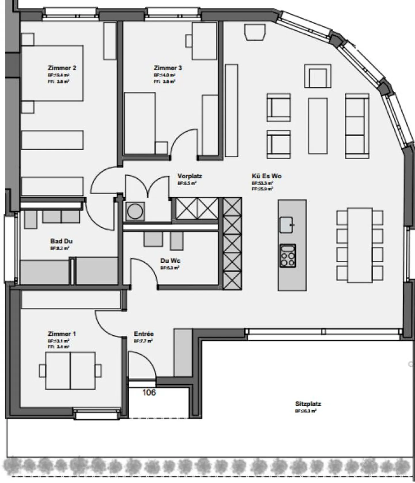 Appartement exclusif de 4,5 pièces - Photo 8 sur 9