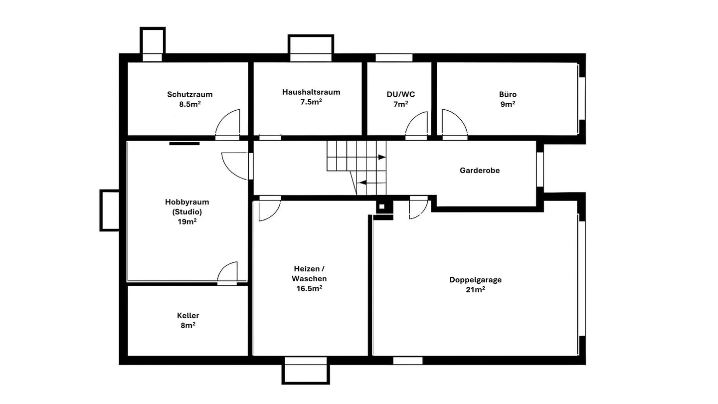 Casa unifamiliare indipendente - grande giardino - tranquilla - soleggiata - ben tenuta - vicino a Zurigo - Foto 13 di 13