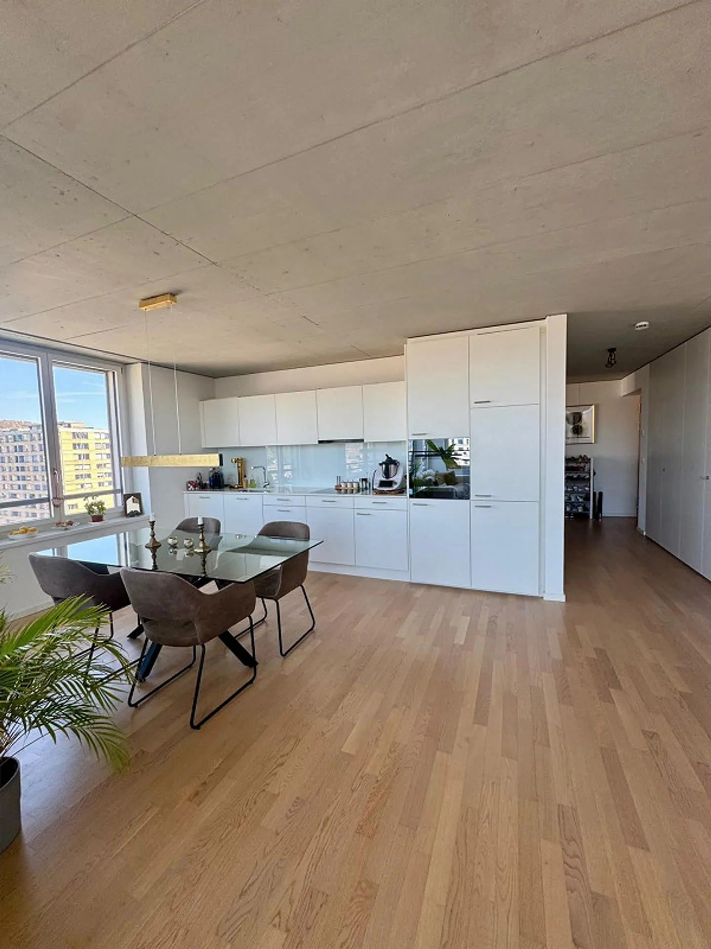 APPARTAMENTO ARREDATO 3.5 STANZE CON BALCONE & VISTA (13° PIANO) – TEMPORANEO - Foto 9 di 9