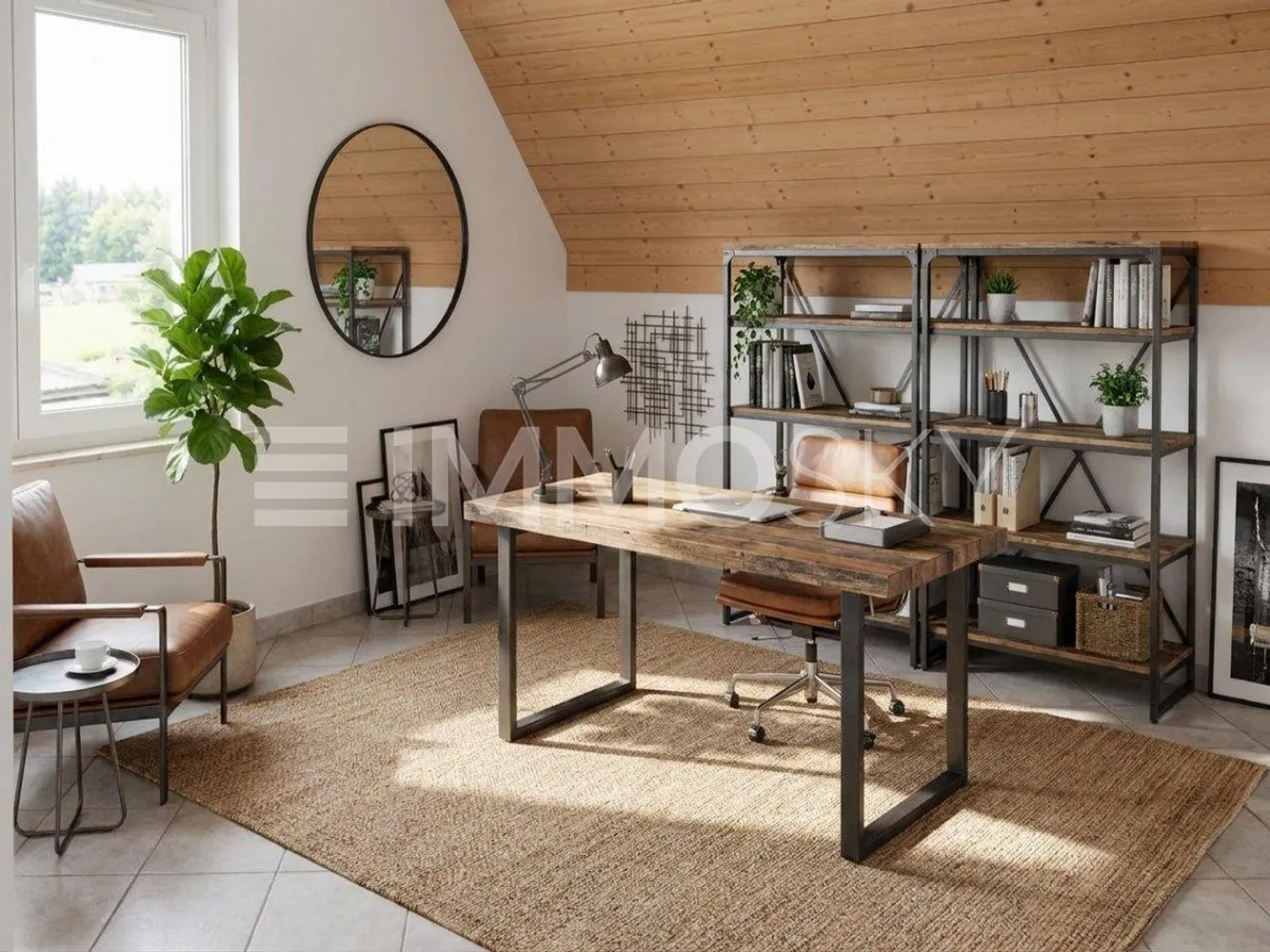 Charming Penthouse with Balcony - Photo 4 of 5