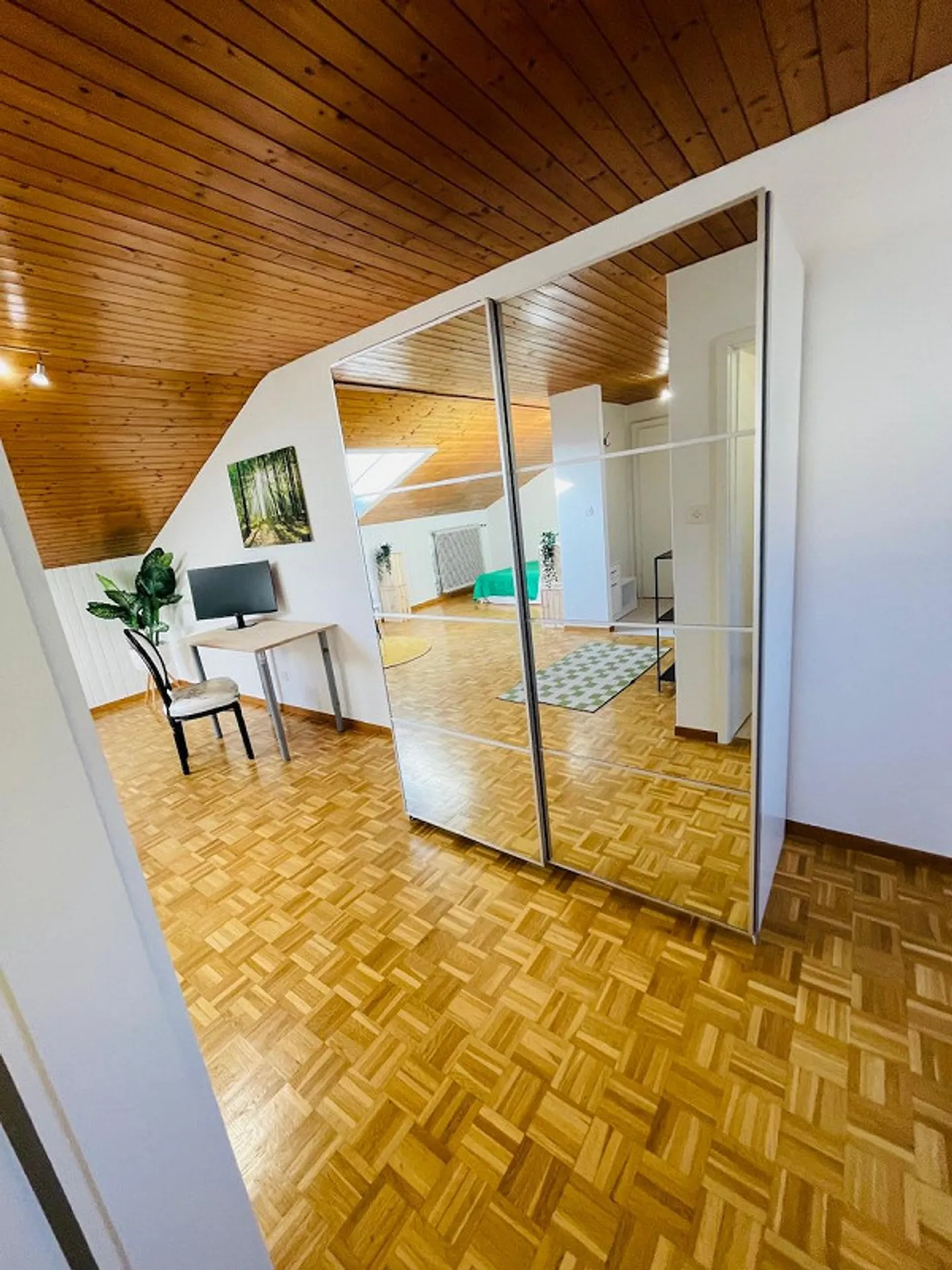 Bright 1.5 room apartment with washing machine - Photo 5 of 14