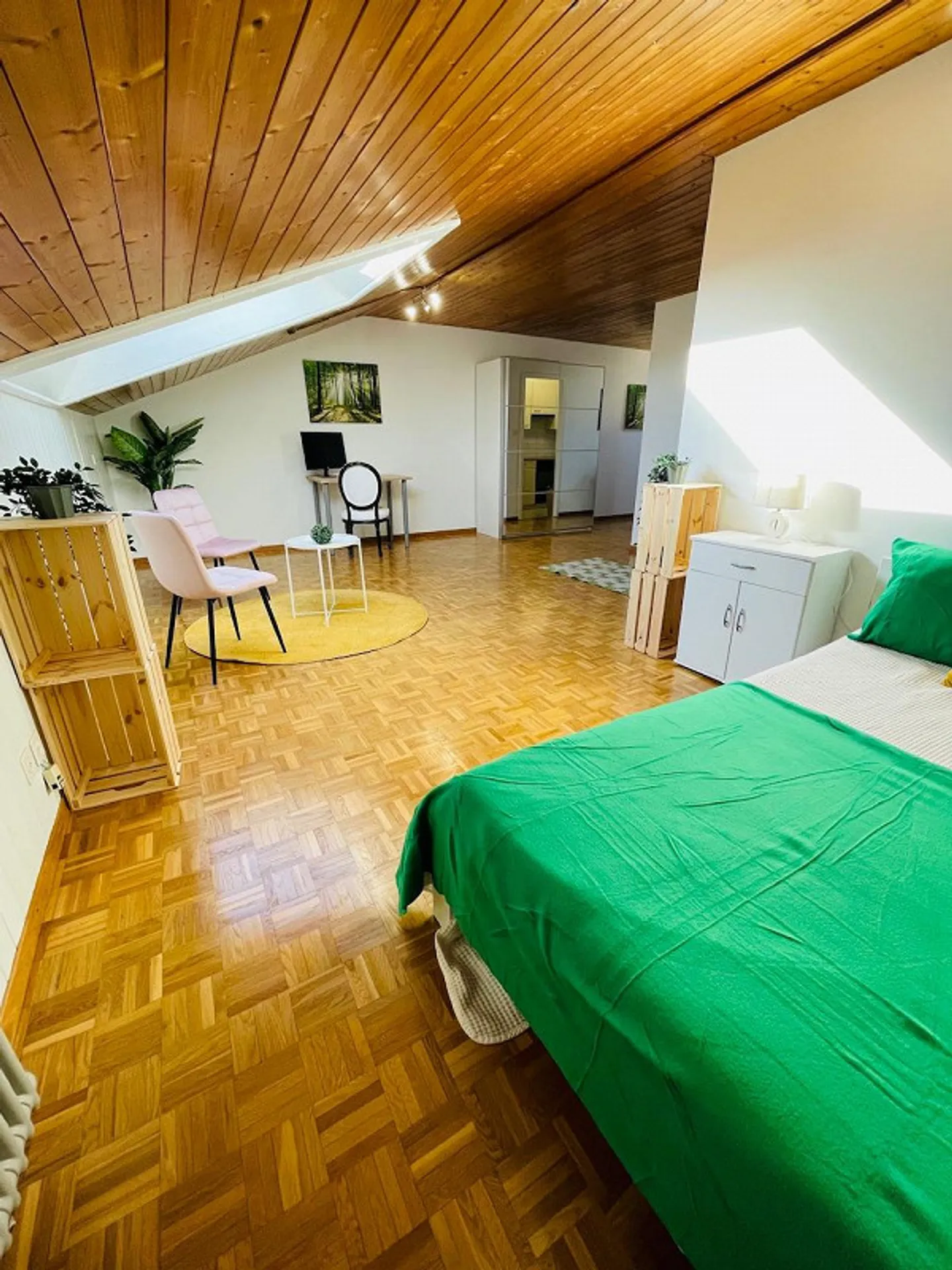 Bright 1.5 room apartment with washing machine - Photo 6 of 14