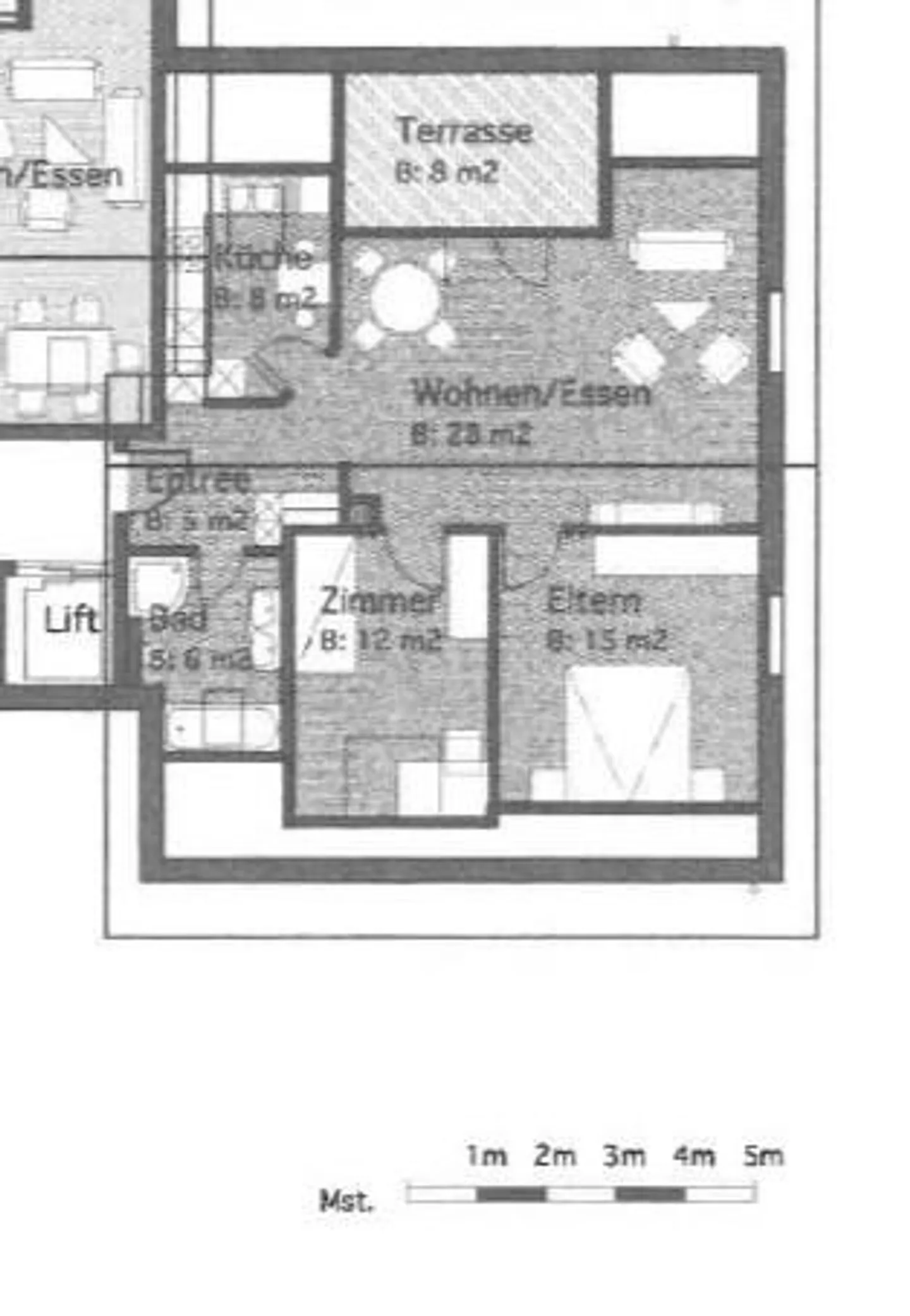 Gemütliche Wohnung im Zentrum von Reiden - Foto 8 von 8