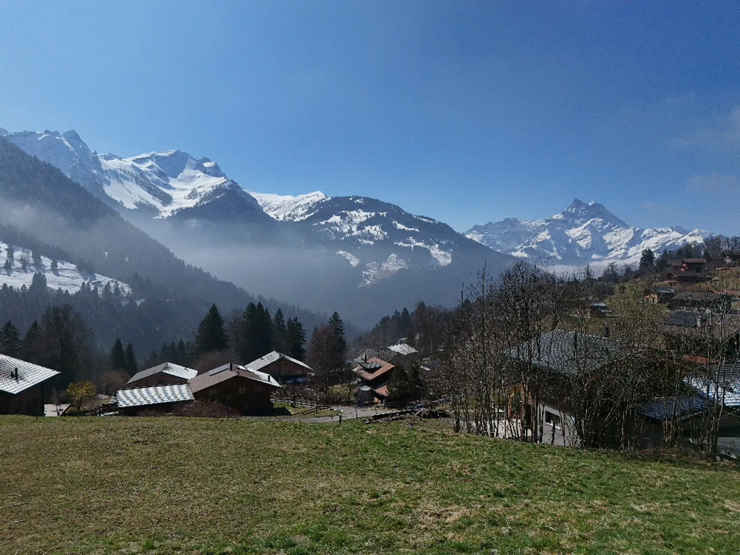 Grundstück zu verkaufen in Gryon mit Baugenehmigung - Foto 2 von 16