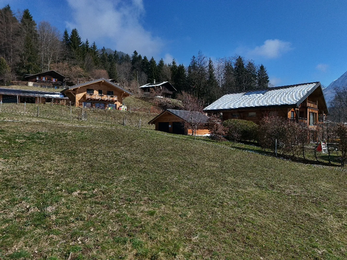 Grundstück zu verkaufen in Gryon mit Baugenehmigung - Foto 3 von 16