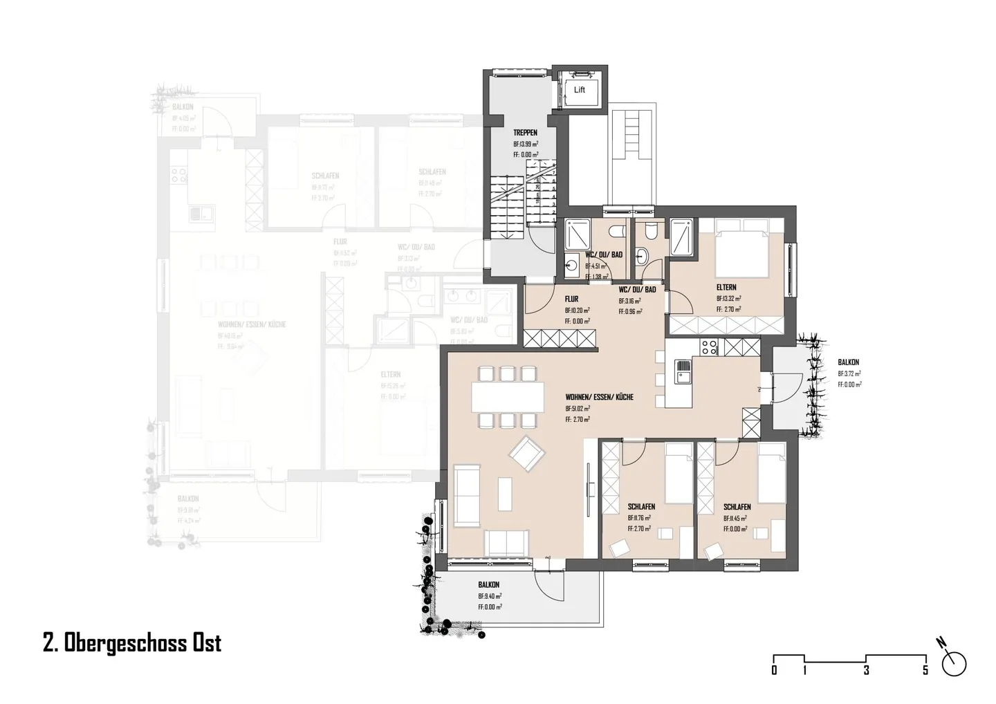 Tutto nuovo - trasloca ora appartamento di 4,5 stanze al 2° piano - Foto 9 di 10