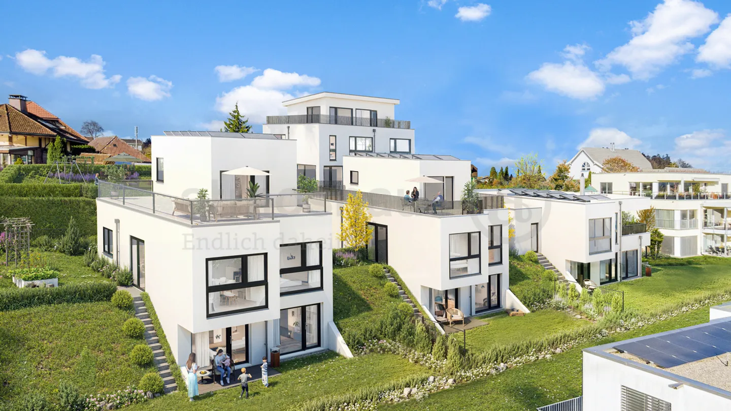 Posizione residenziale attraente: Casa unifamiliare moderna di nuova costruzione in un quartiere familiare - Foto 1 di 7