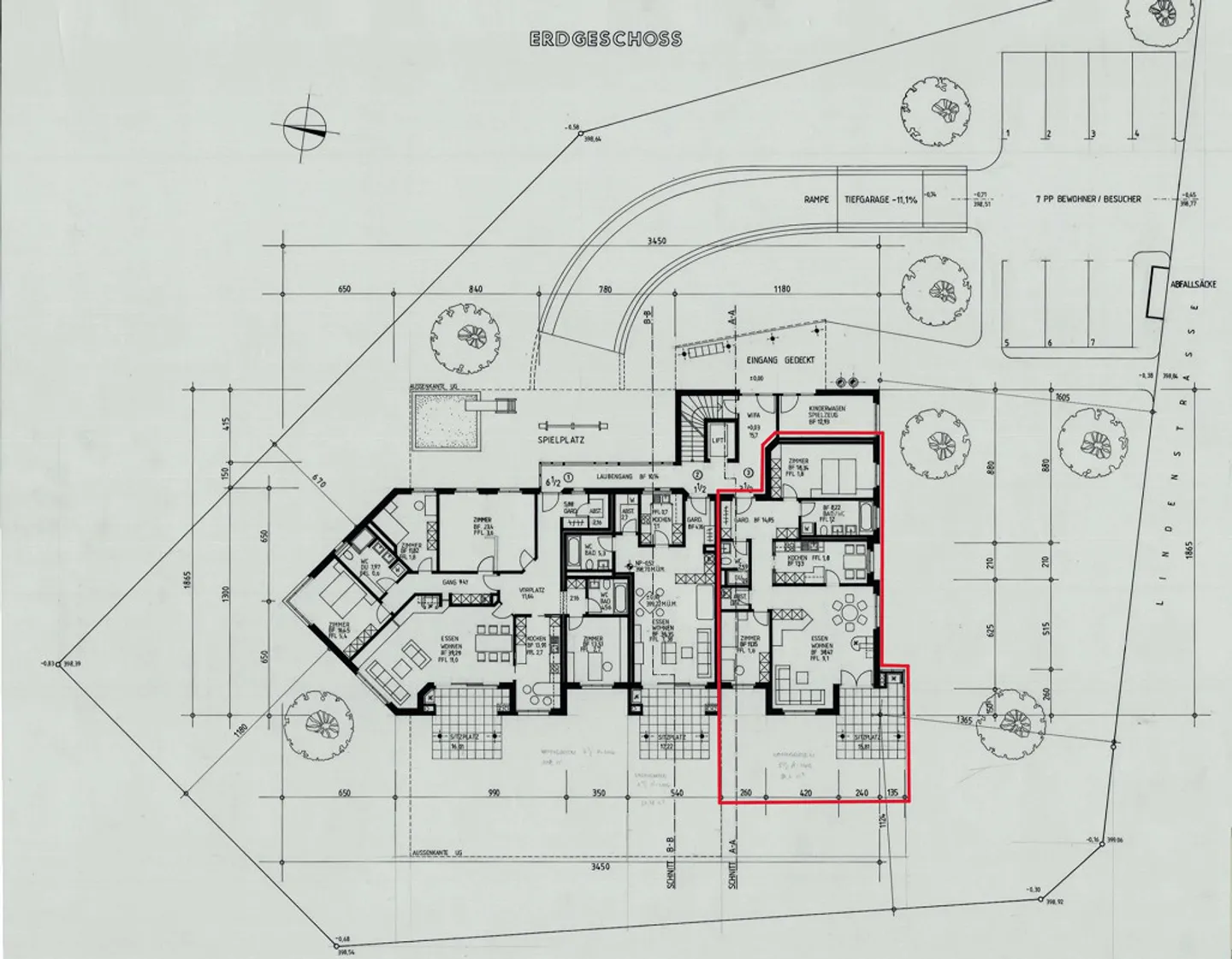 Beautiful 3.5 Room Garden Apartment in a Quiet Neighborhood - Photo 6 of 7