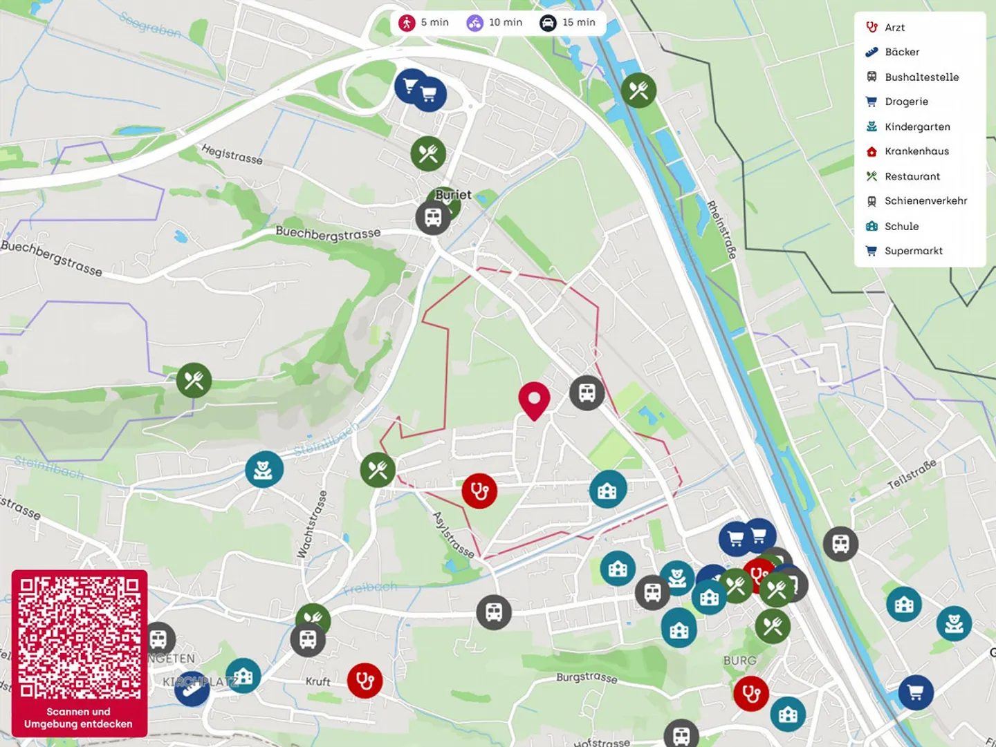 Beautiful 3.5 Room Garden Apartment in a Quiet Neighborhood - Photo 7 of 7