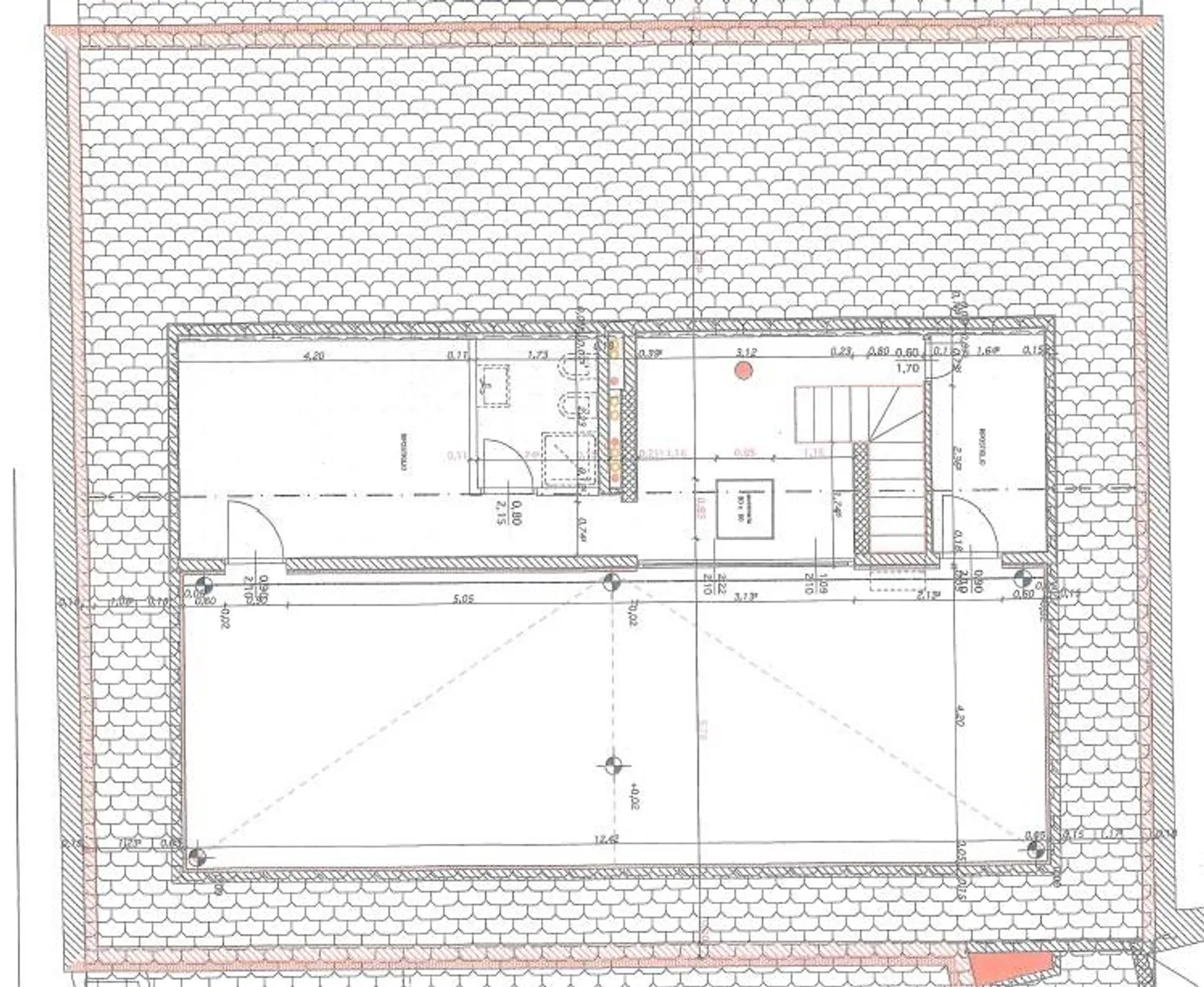 ZONE PIÉTONNE DE CHIASSO PENTHOUSE ÉLÉGANT AVEC TERRASSE ENSOLEILLÉE ET PLACE DE PARKING - Photo 15 sur 16