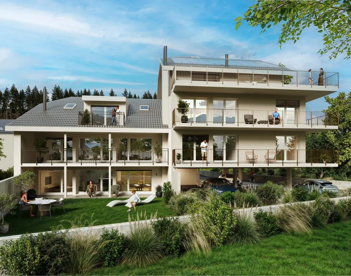 Die perfekte Allianz zwischen dem Authentischen und dem Zeitgenössischen, 4,5 Zimmer, 145 m² - Foto 1 von 13