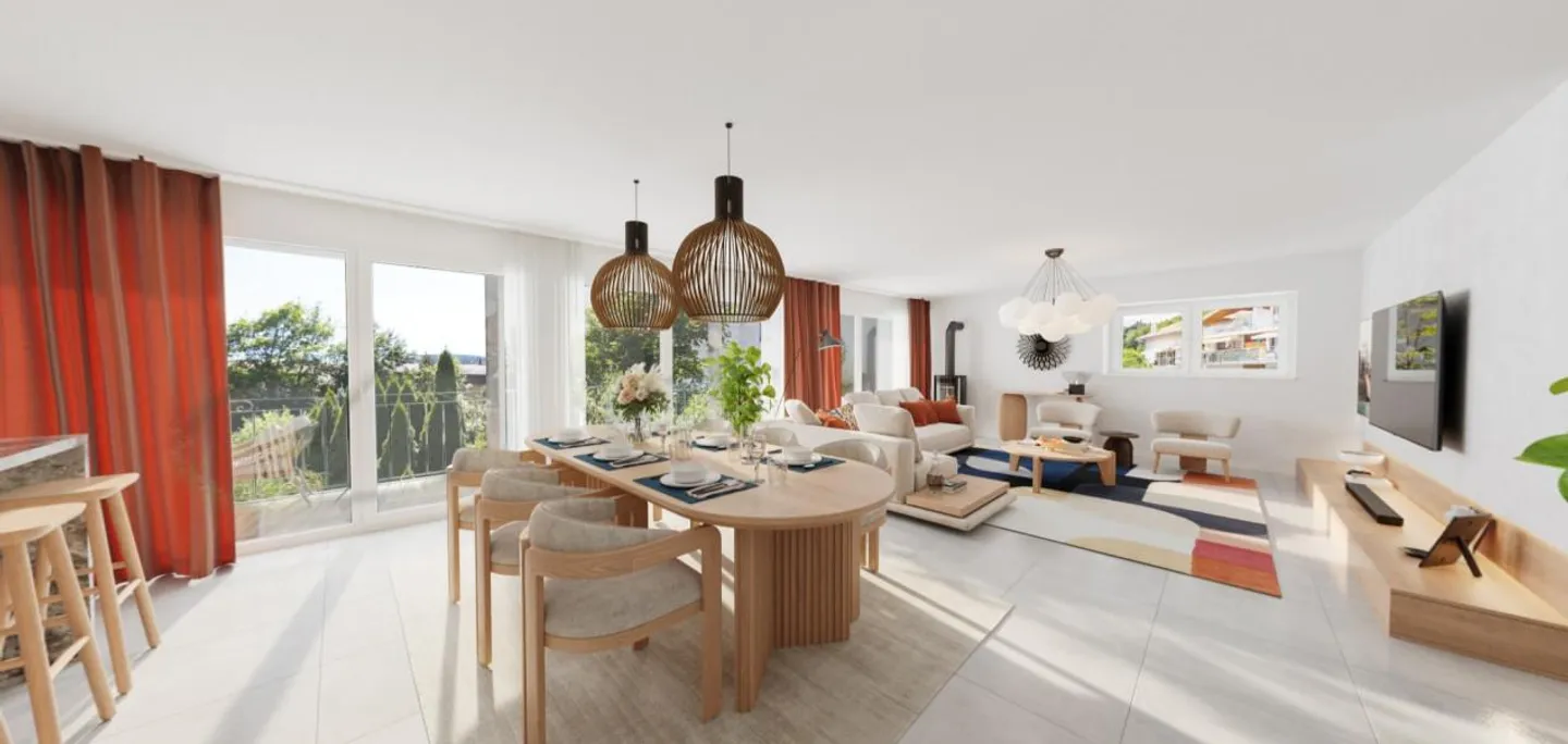 Die perfekte Allianz zwischen dem Authentischen und dem Zeitgenössischen, 4,5 Zimmer, 145 m² - Foto 3 von 13