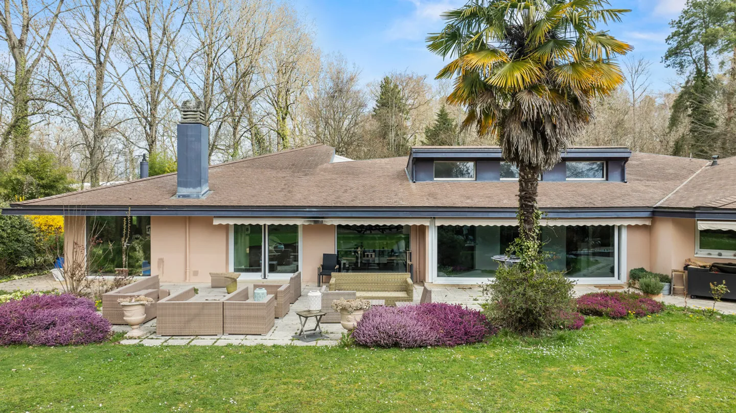 Magnifique propriété d'architecte avec piscine à Lussy sur Morges - Photo 6 sur 15