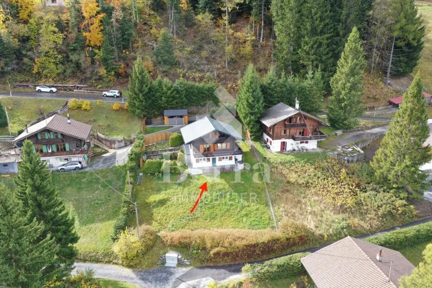 Schönes renoviertes Chalet mit unabhängigem Studio und Panoramablick auf den Genfer See - Foto 2 von 13