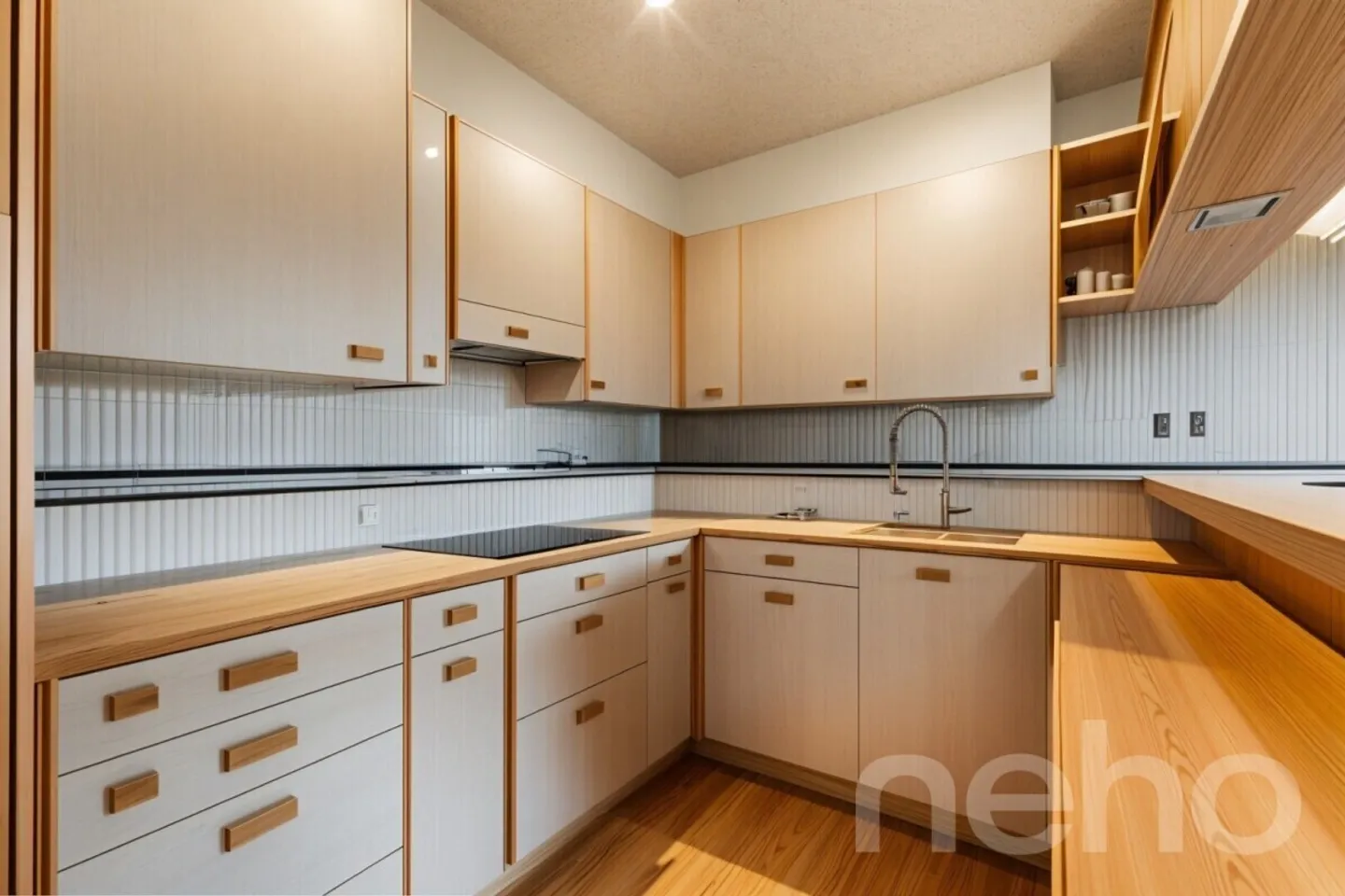 Bright 4.5-room apartment with fireplace, balcony, green view. Near Thun. - Photo 3 of 12