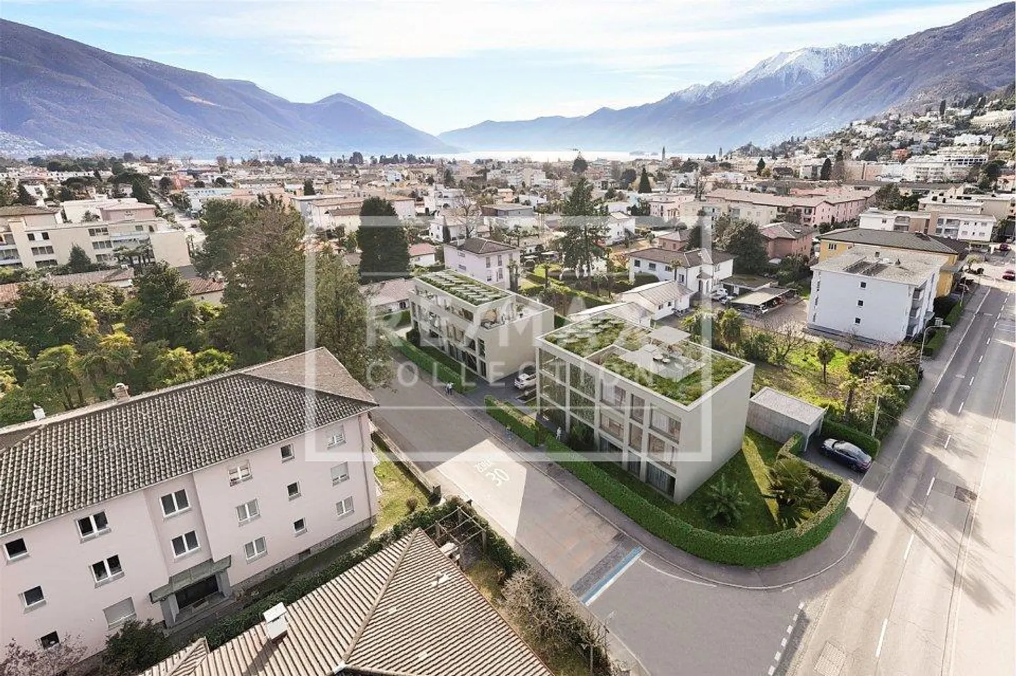 Genehmigtes Bauprojekt in Ascona - Foto 1 von 5