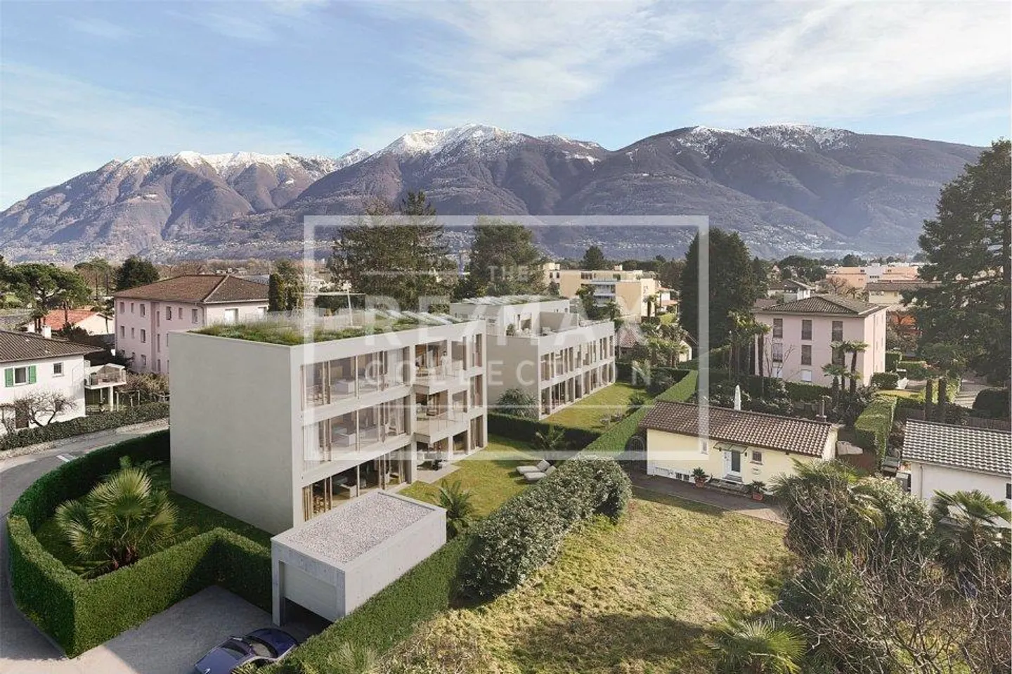 Genehmigtes Bauprojekt in Ascona - Foto 3 von 5
